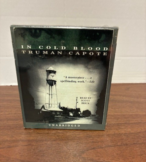 IN COLD BLOOD TRUMAN CAPOTE AUDIO 12 CDs Unabridged Ex-Library Approx 14hrs New
