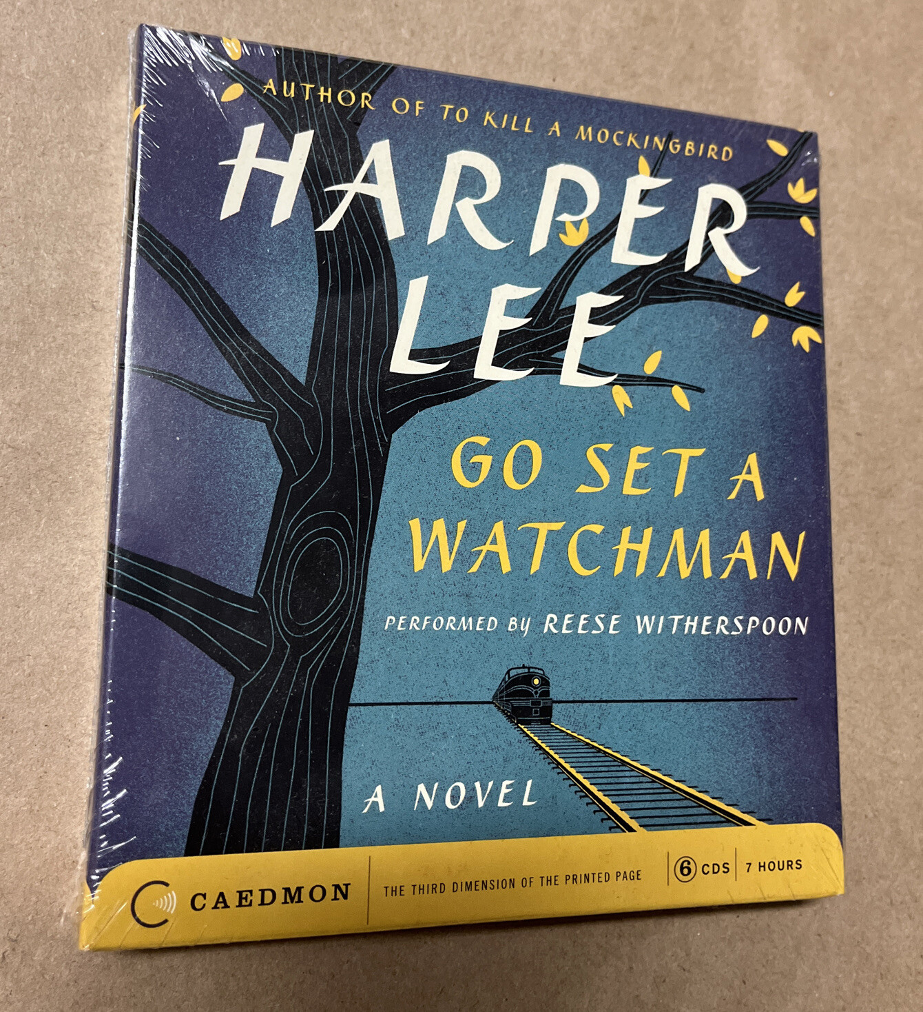 Go Set a Watchman A Novel by Harper Lee 6 Audio CD’s Read by Reese Witherspoon
