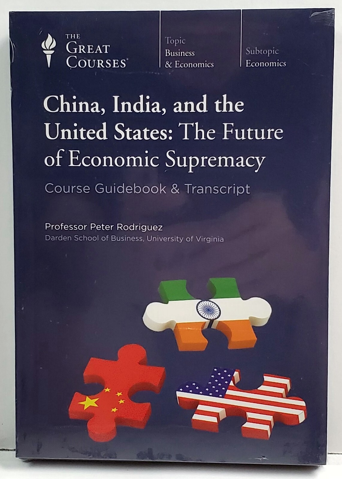 China, India, and the United States : The Future of Economic Supremacy 3 CD Book