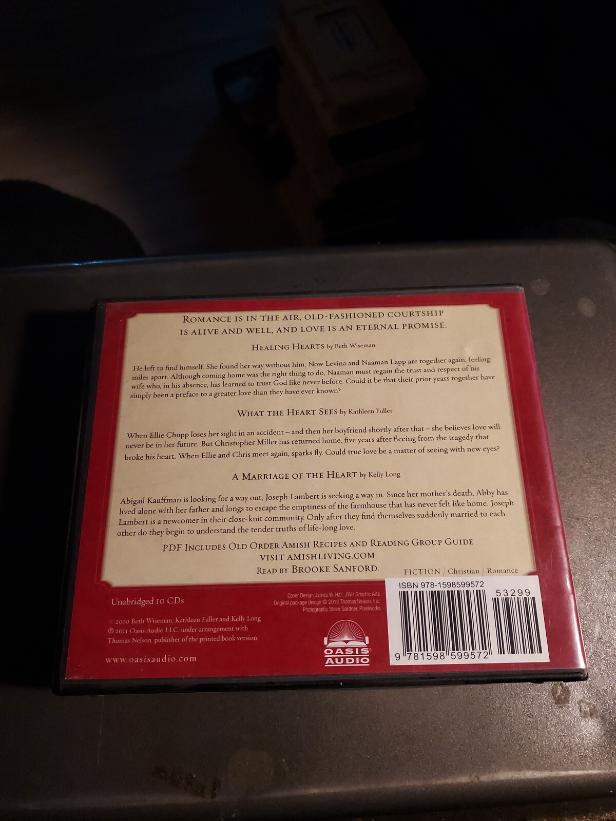 RZ An Amish Love: Healing Hearts/What the Heart Sees/A Marriage of the Heart