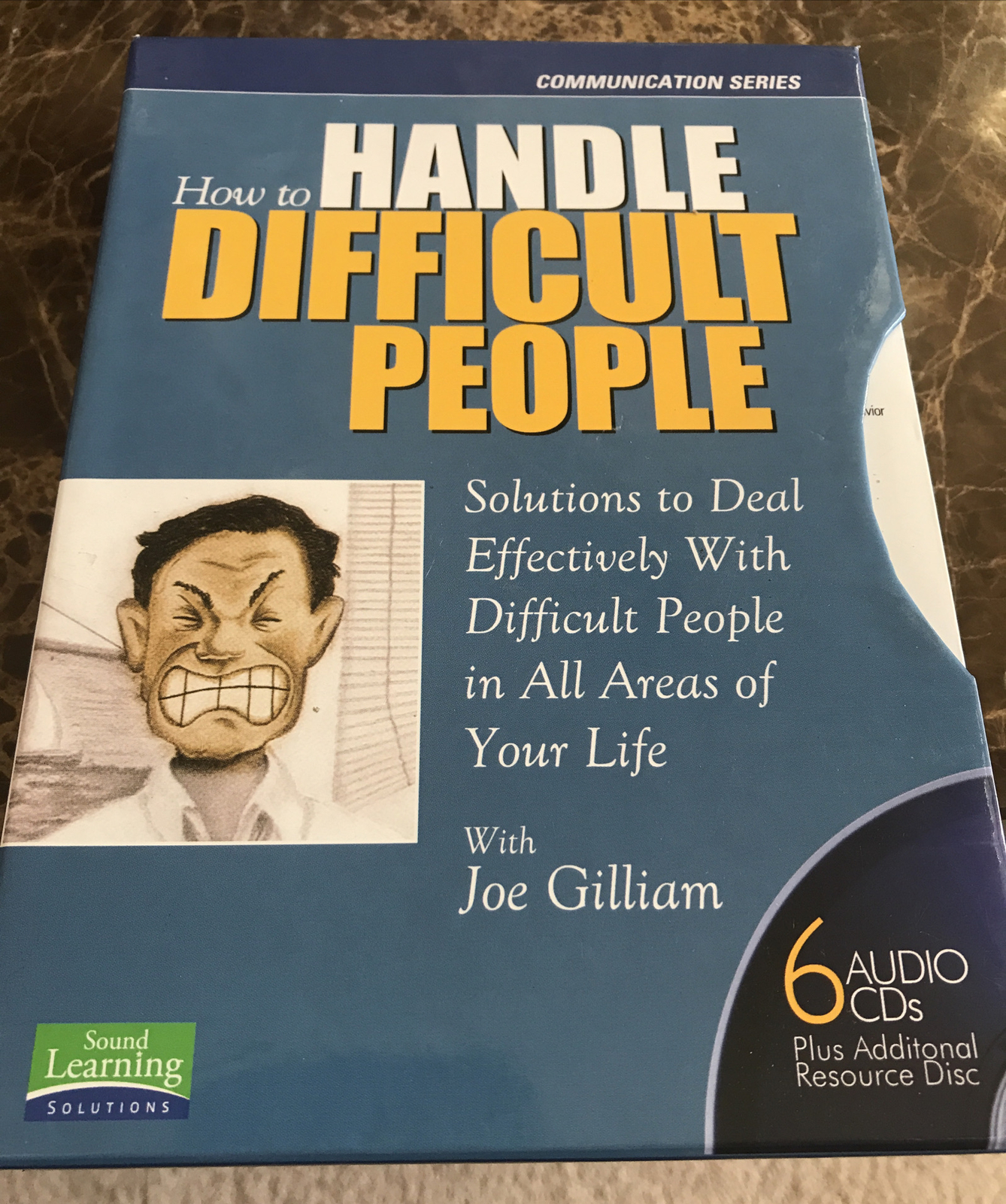 (1) How To Handle Difficult People by Joe Gilliam (2003, 6 CDs) PRE-OWENED
