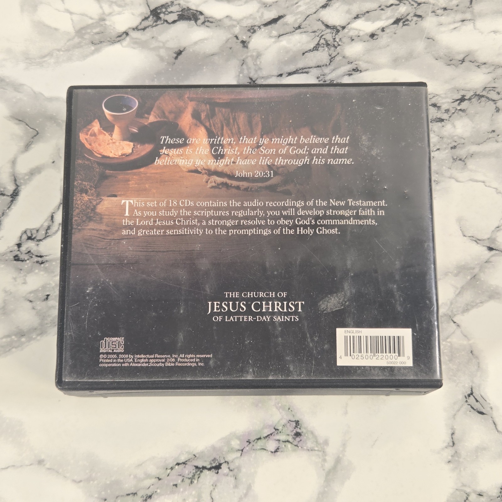 New Testament King James Version (18-Disc CD Set) Latter-Day Saints (Audiobook)
