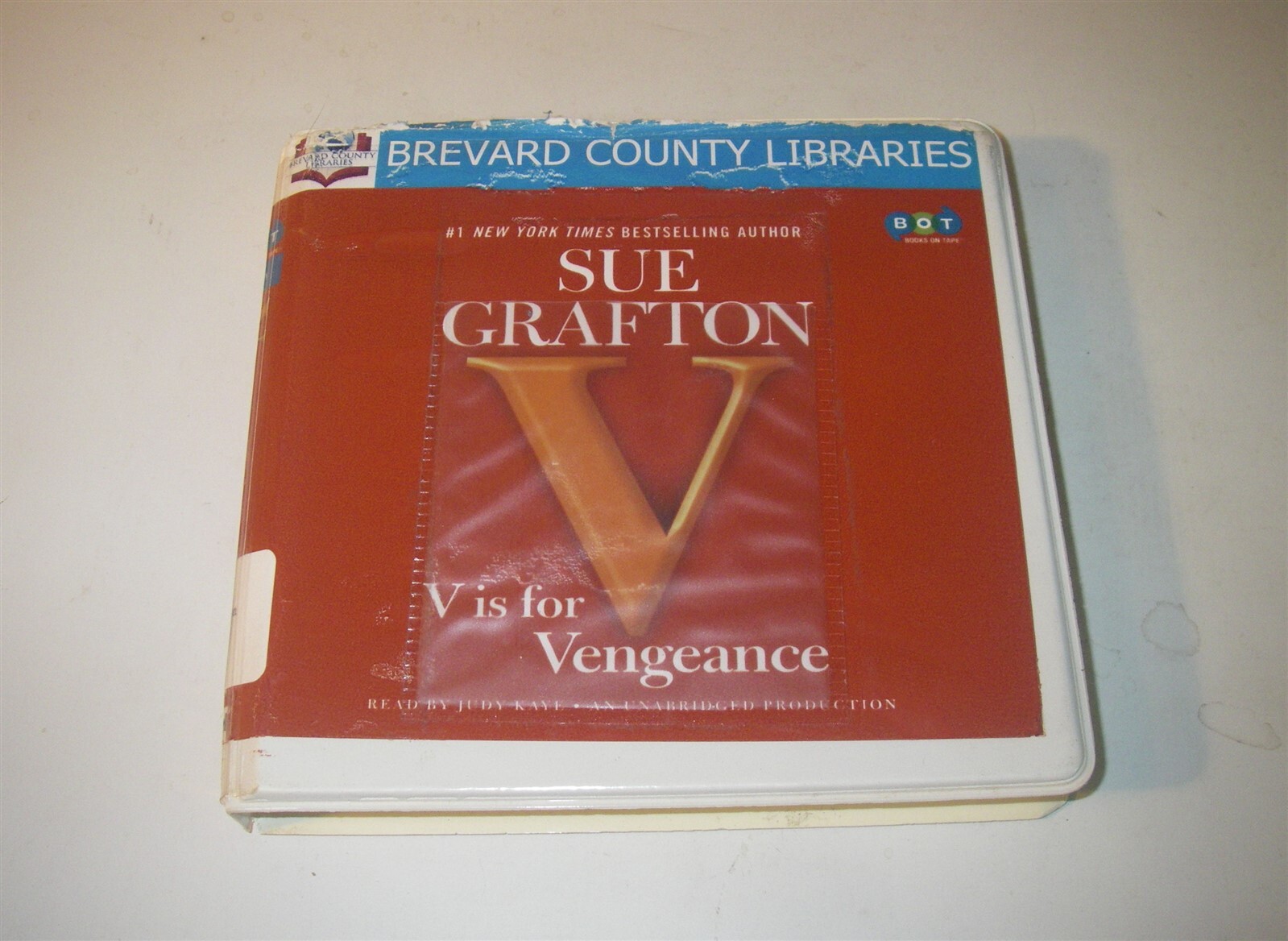 V IS FOR VENGEANCE BY SUE GRAFTON AUDIOBOOK AB306
