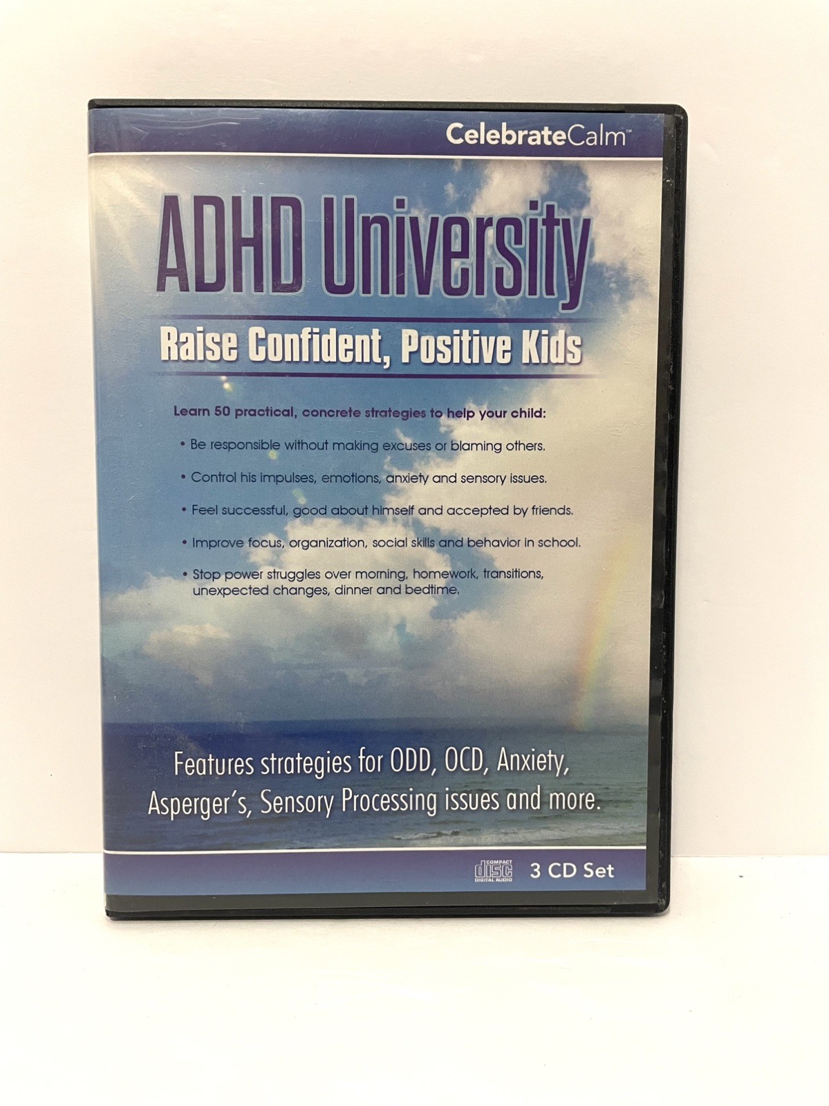 ADHD University — Raise Confident, Positive Kids, 3 CD Set