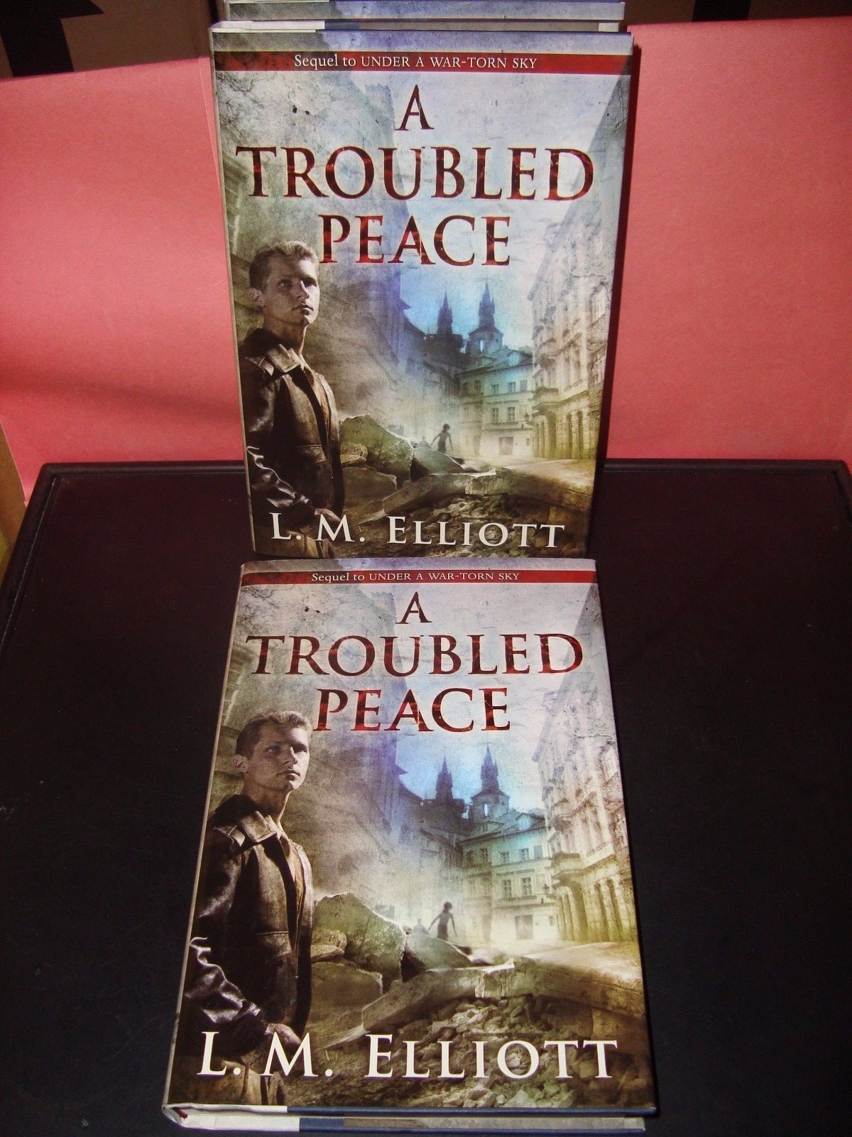 Under a War-Torn Sky Ser.: A Troubled Peace 2 by L. M. Elliott 2009 Hardcover