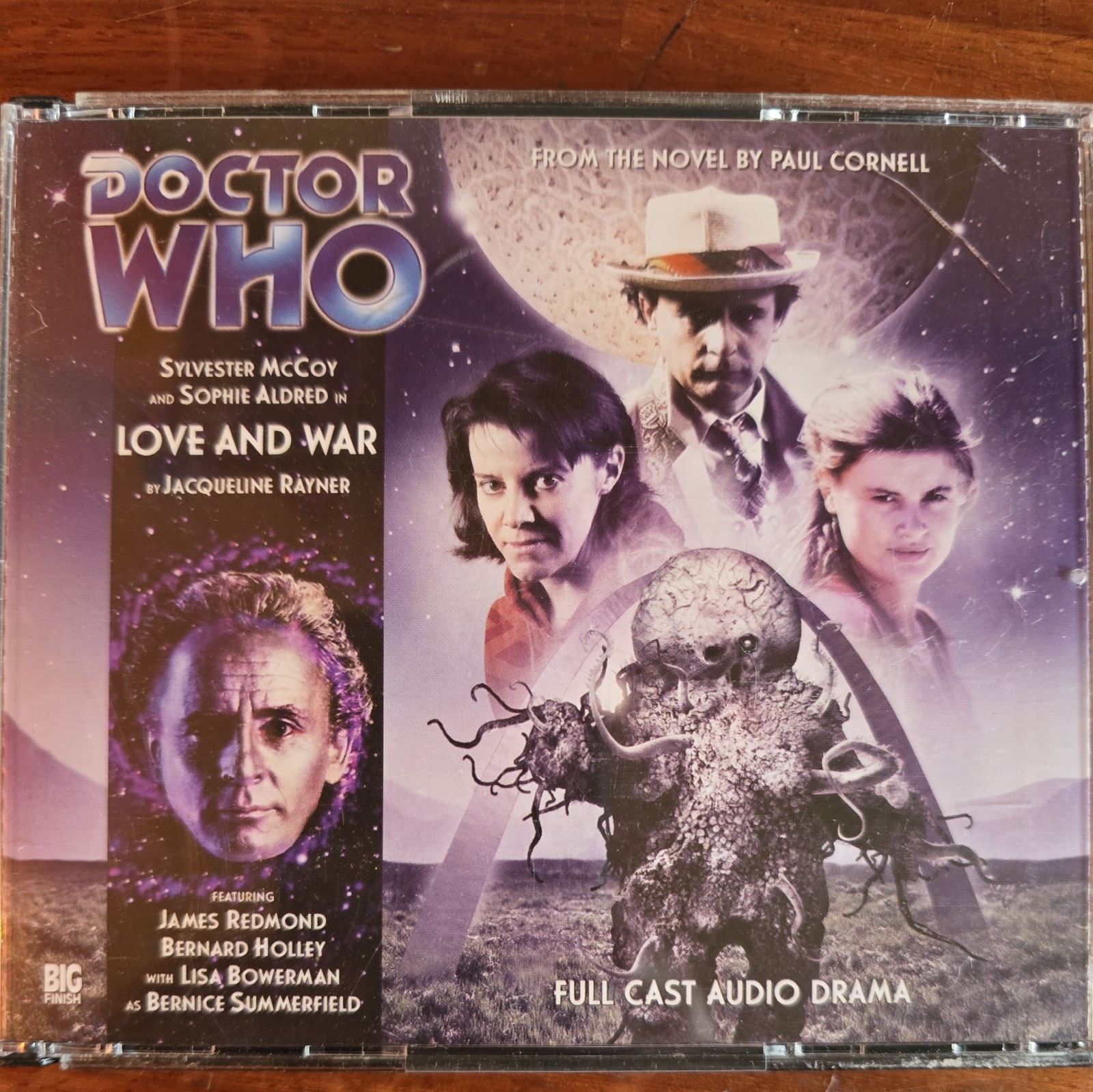Doctor Who Love and War — 2012 — Big Finish CD Sylvester McCoy *OUT OF PRINT*