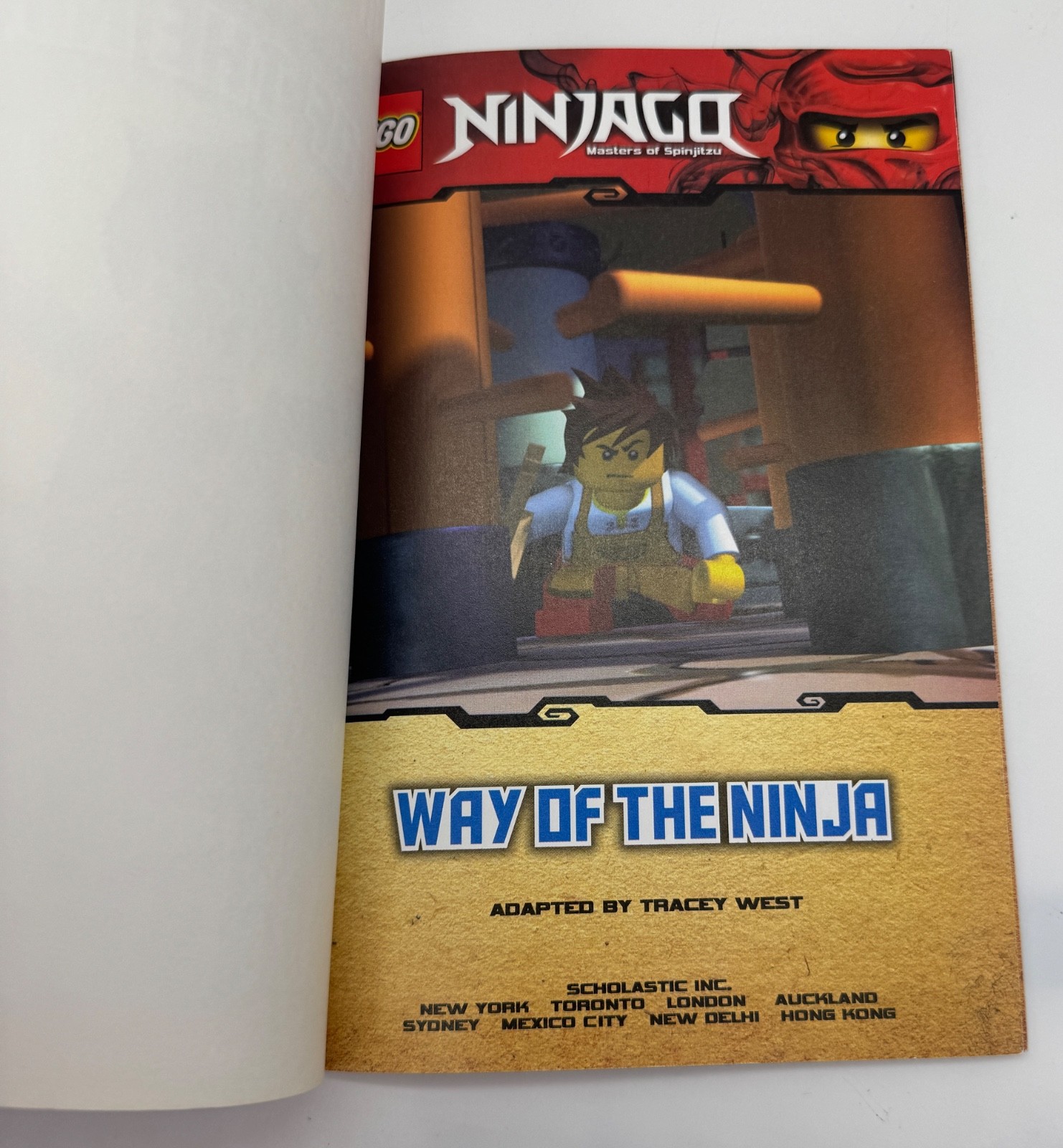 Way of the Ninja (LEGO Ninjago: Reader) — Paperback By Farshtey, Greg — GOOD