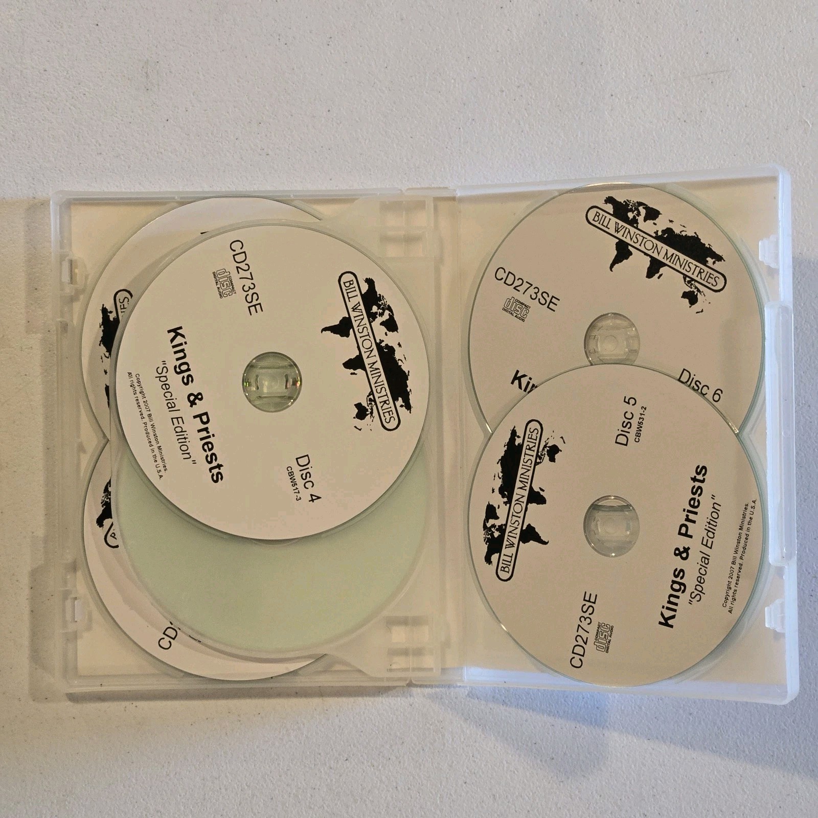 Kings & Priests — Bill Winston CD 2007 SPECIAL EDITION 6-DISC SET FAITH RARE OOP
