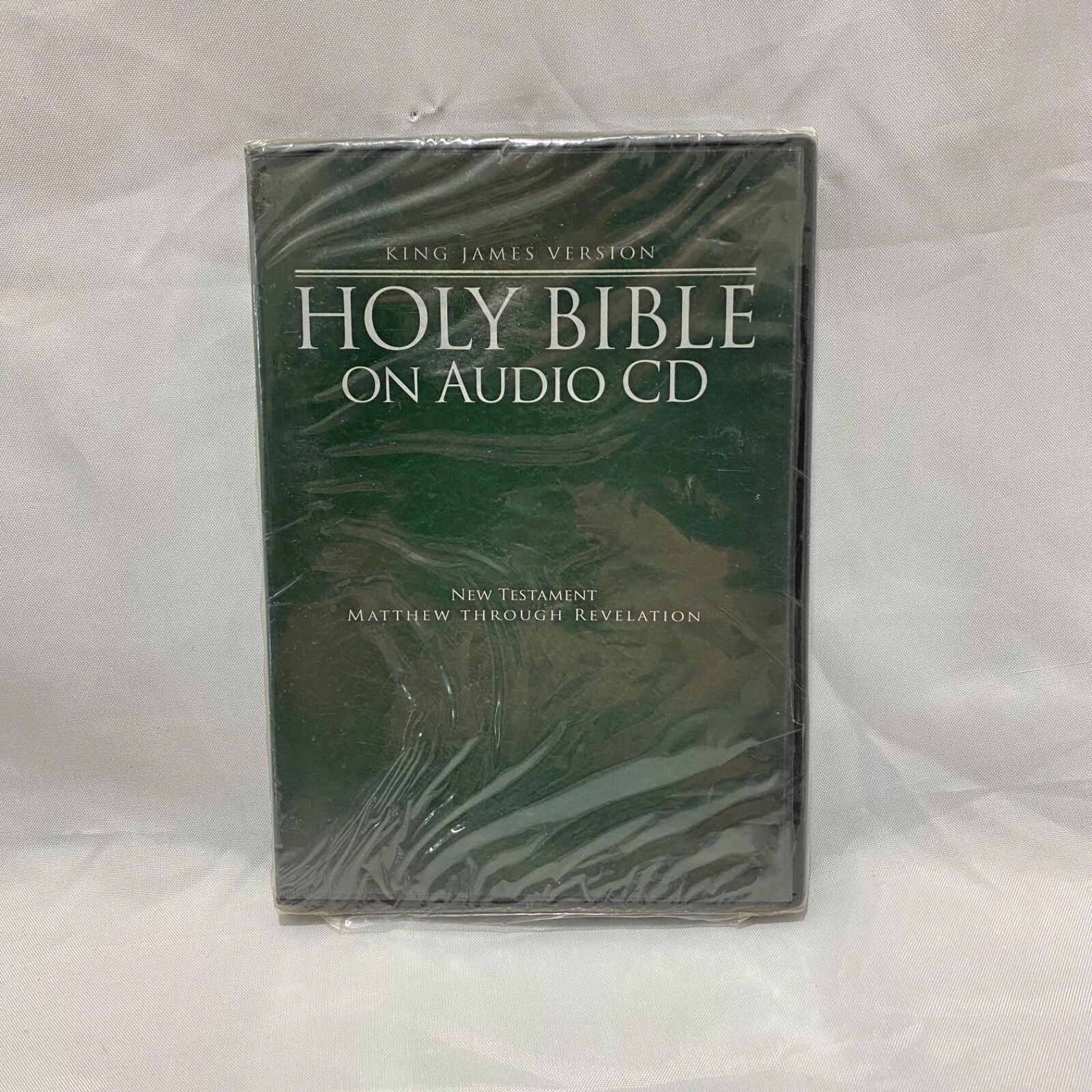 The King James Version Bible The New Testament by Braun Media LLC On CD MP3