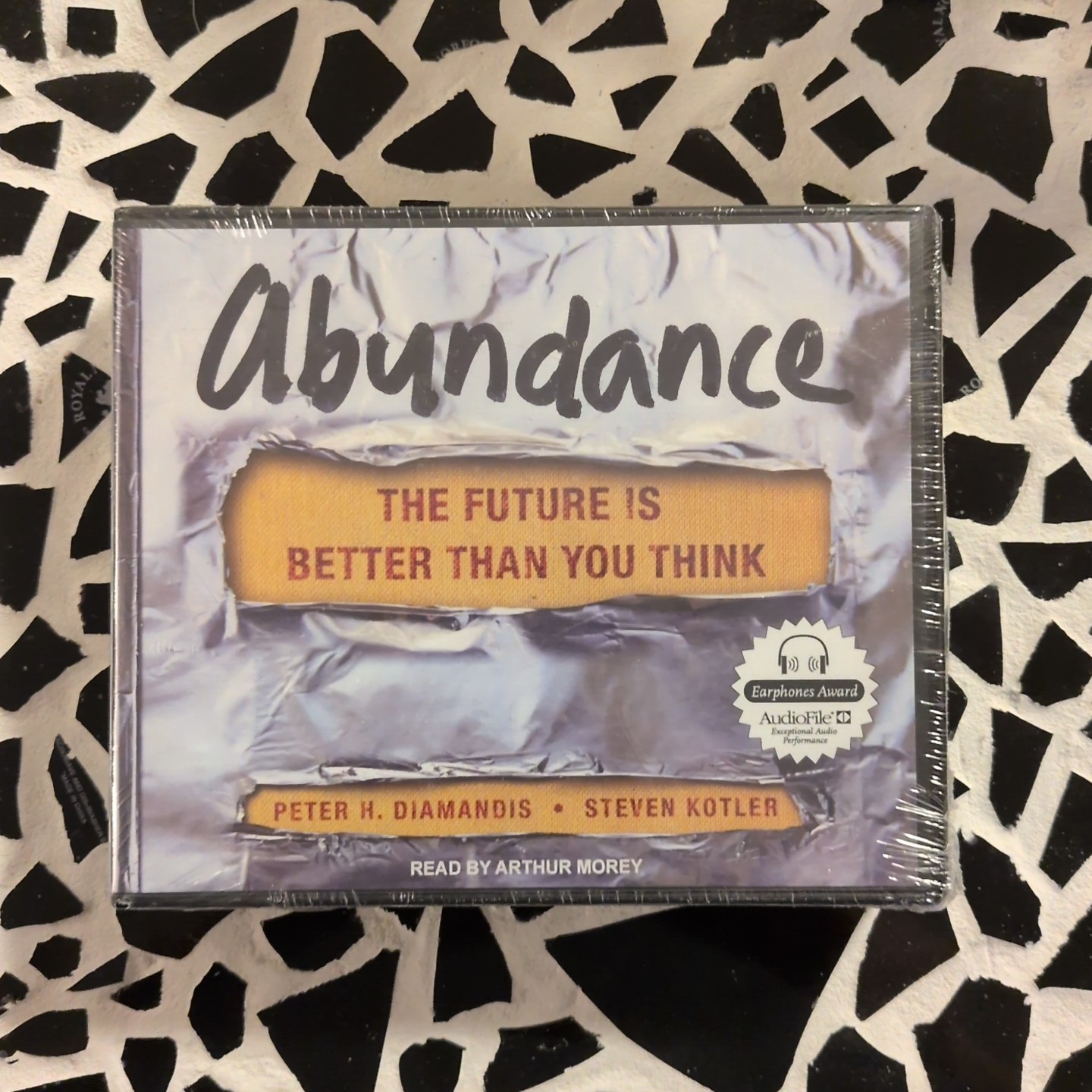 Abundance: The Future Is Better Than You Think 9 Audio CDs New Sealed 10.5 Hours