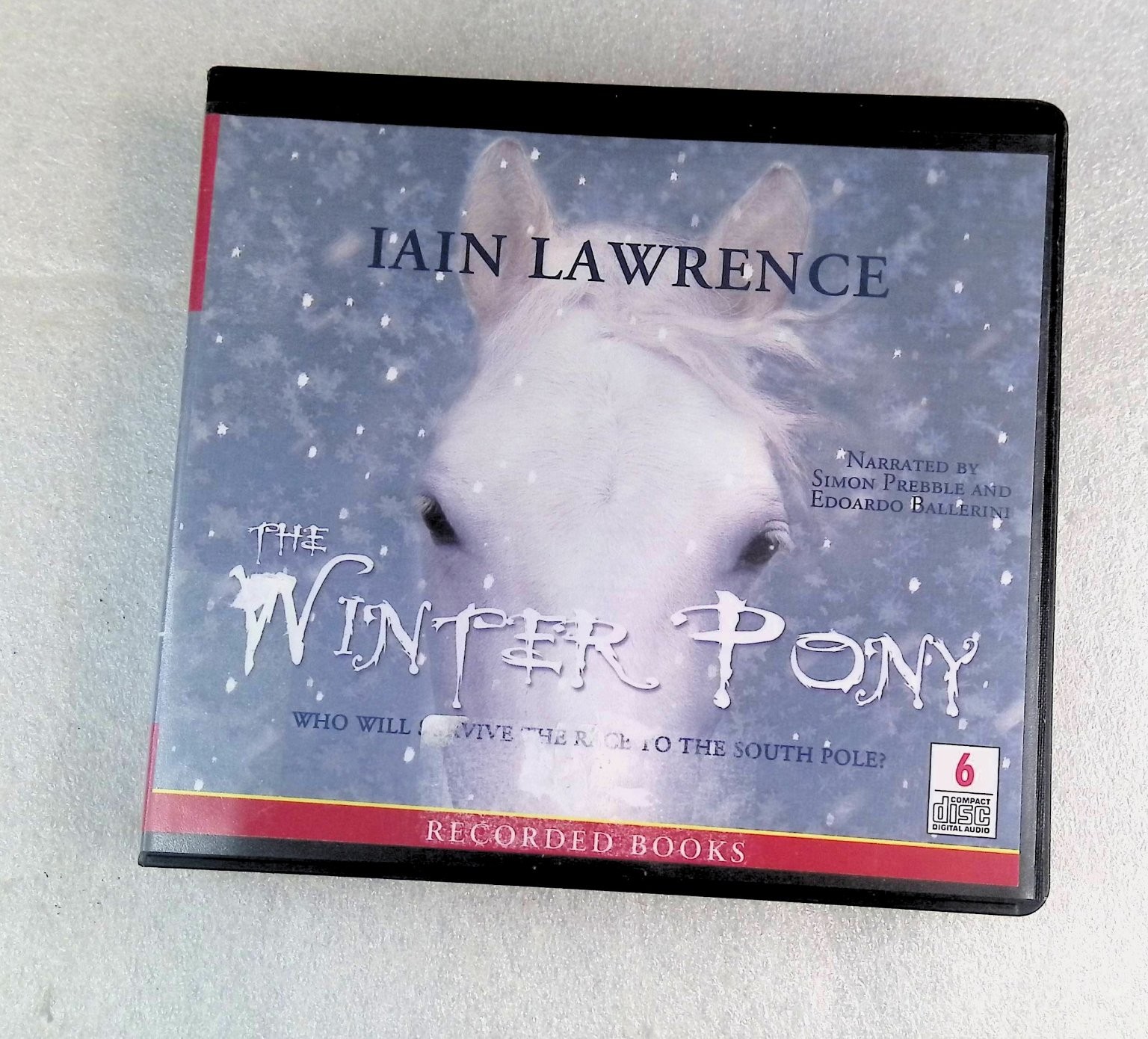 THE WINTER PONY by Iain Lawrence Audiobook CDs Unabridged 6 Discs