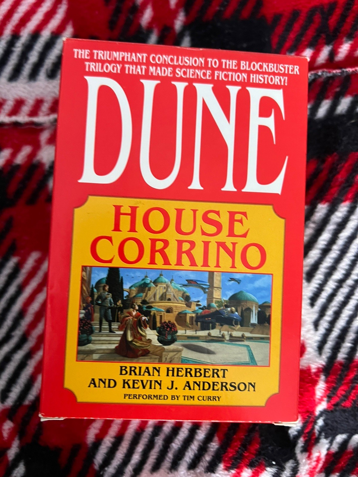 DUNE House Corrino Cassette Tape Box Set Audiobook Brian Herbert Tim Curry 2001