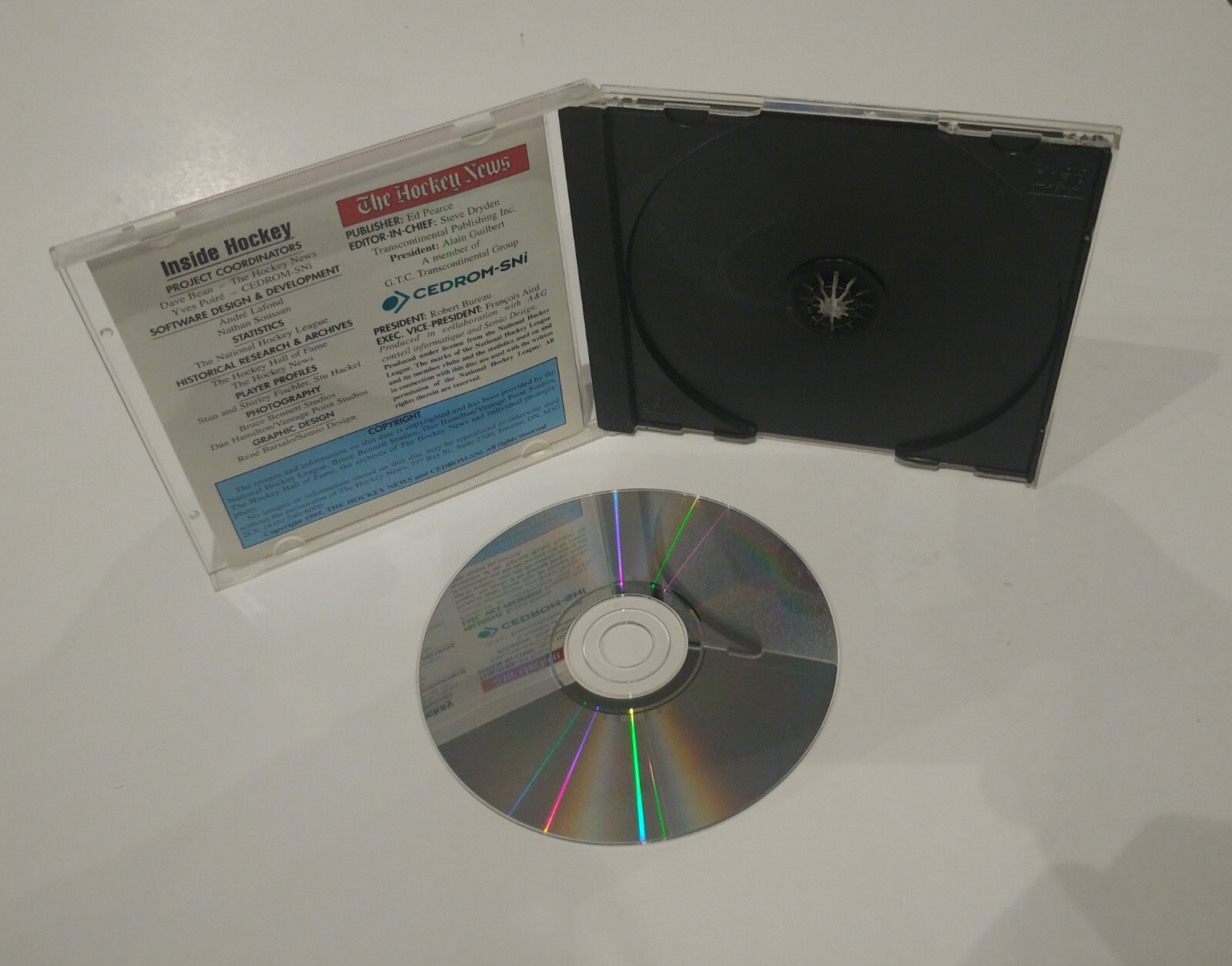 The Hockey News: Inside Hockey 50 Great Goals CD-ROM 1996 Edition