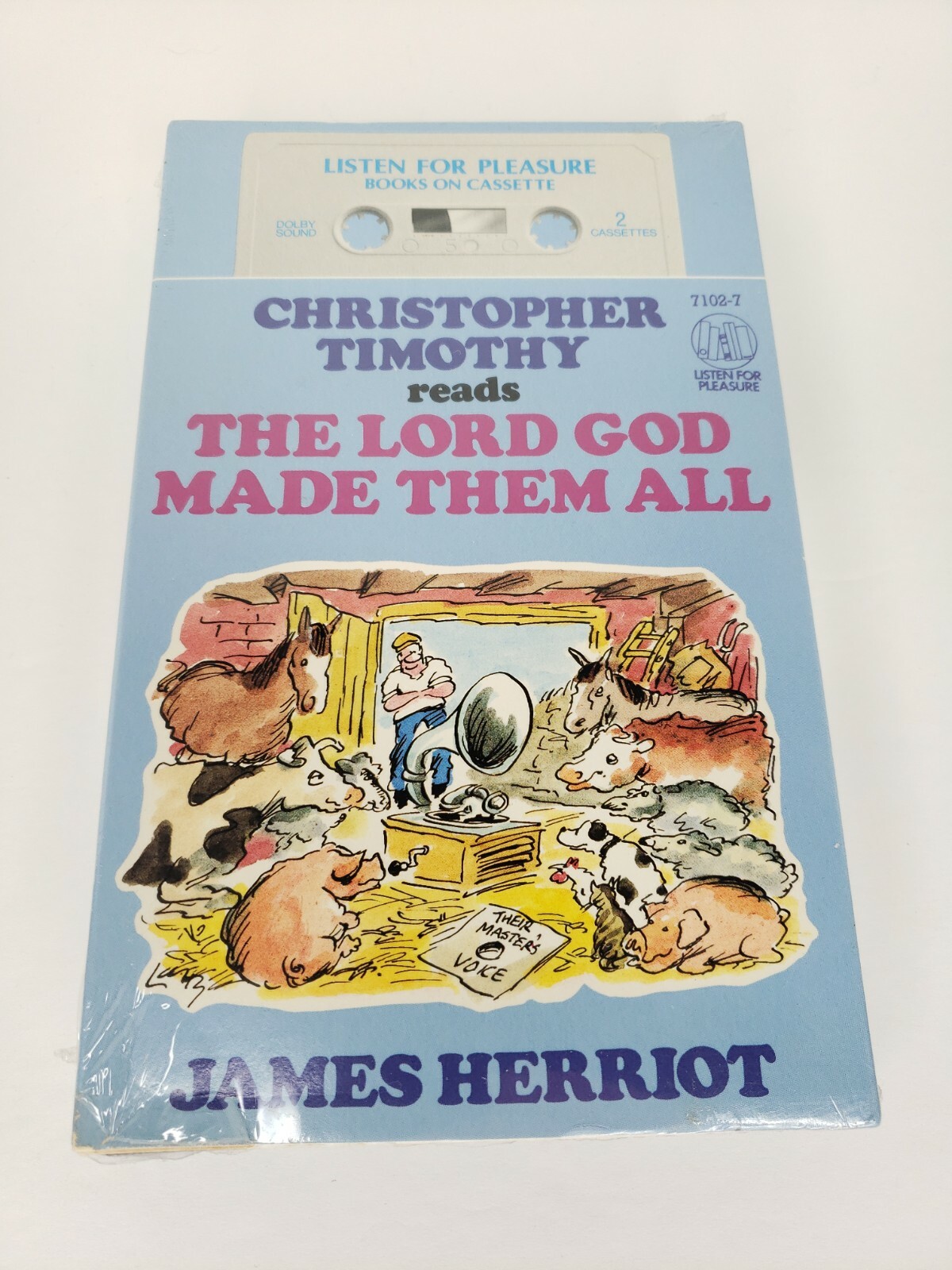 BRAND NEW SEALED James Herriot The Lord God Made Them All 2 Cassette