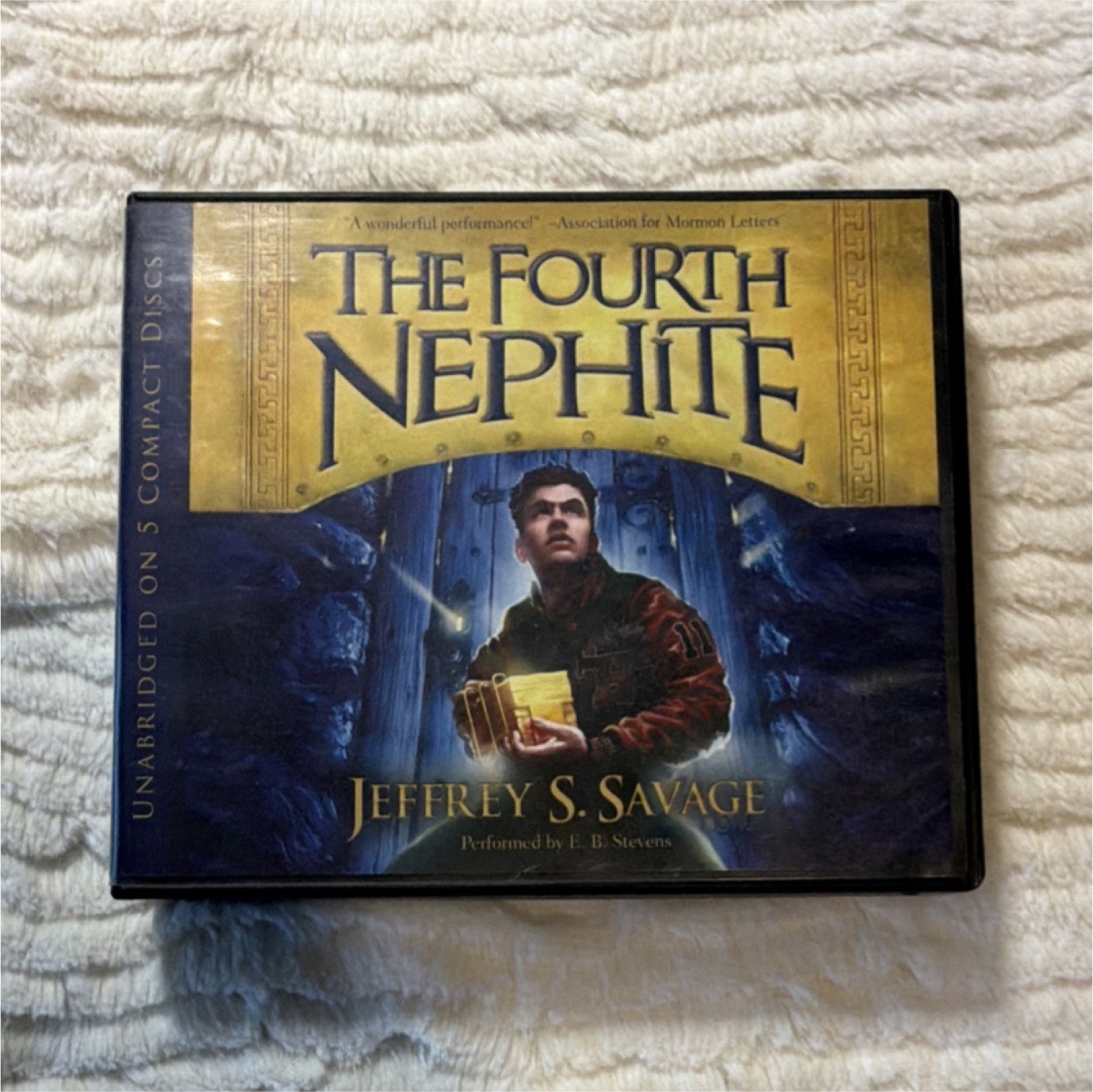 The Fourth Nephite Audiobook Unabridged CD by Jeffrey S. Savage, E. B. Stevens