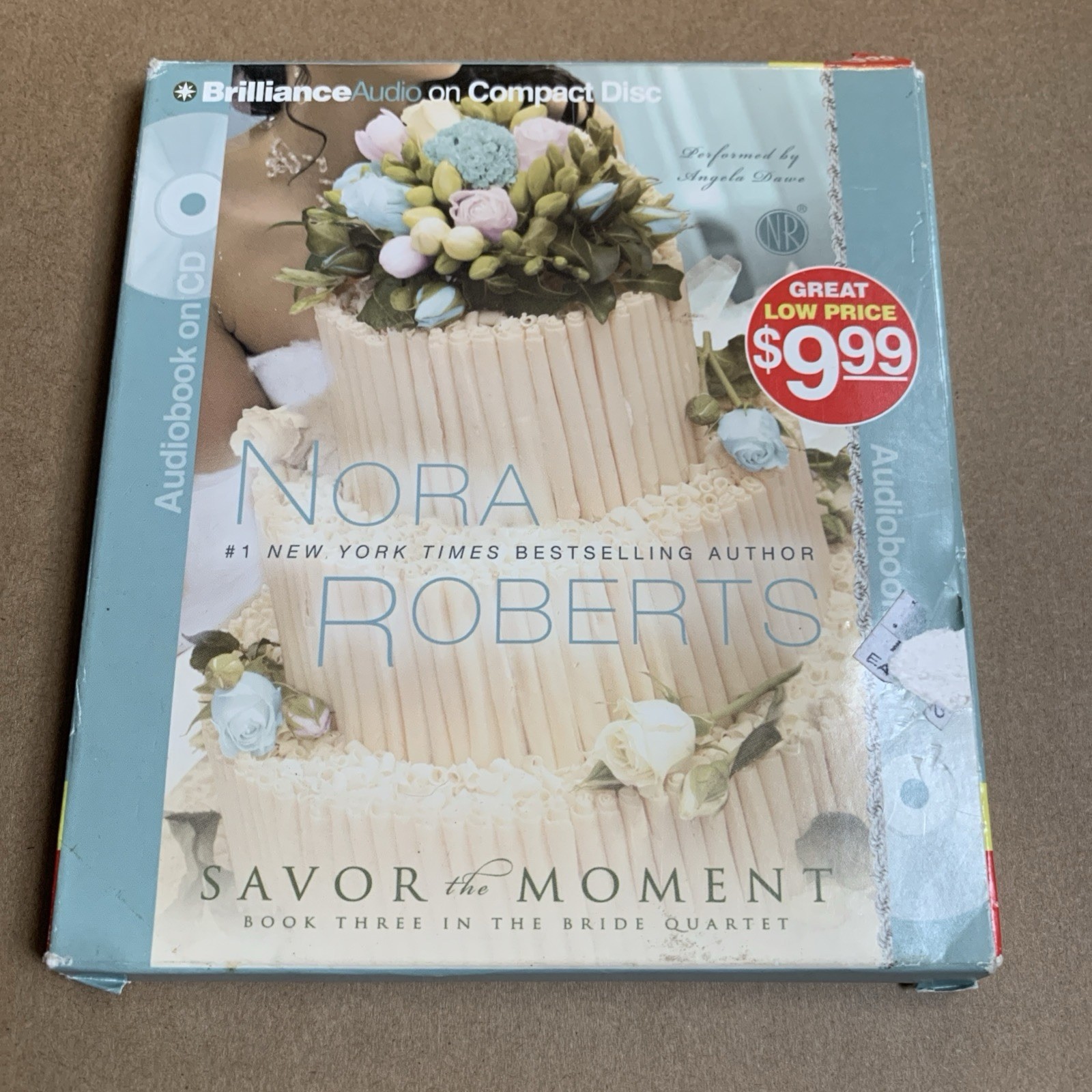 Savor the Moment by Nora Roberts (Bride Quartet, 2012, 5 CD Audiobook Set)