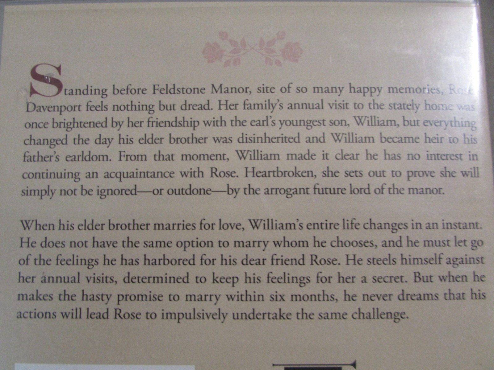 The Roses Of Feldstone A Regency Romance Unabridged Esther Hatch 6CD Set VG+ OOP
