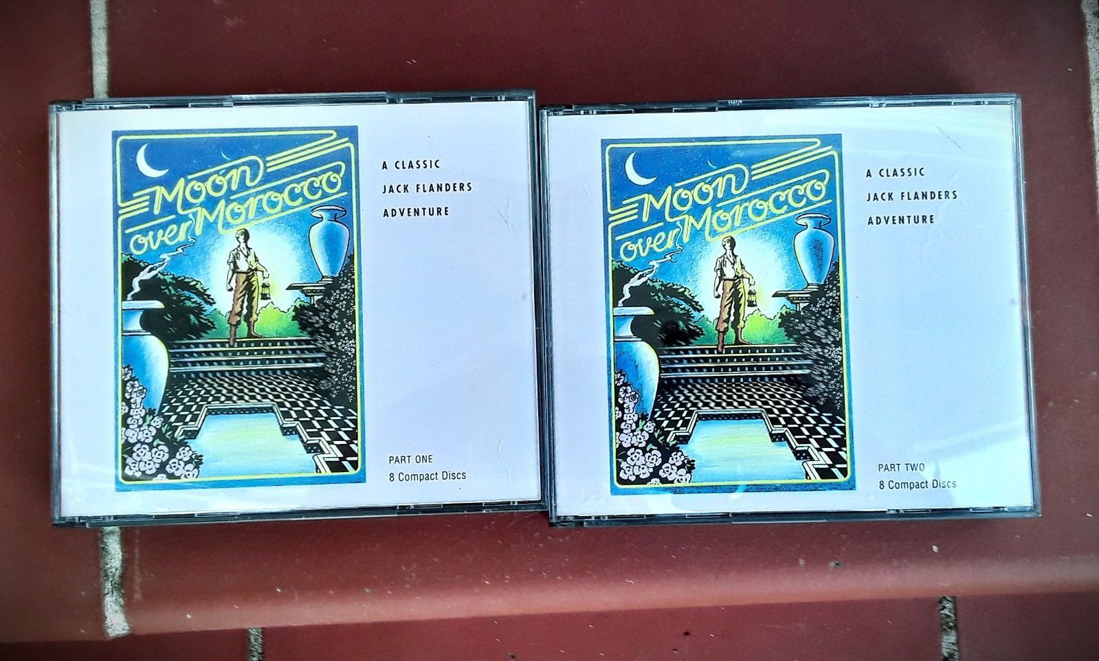 Moon Over Morocco Parts 1 & 2 — Jack Flanders (8-CDs, 1974) Near New
