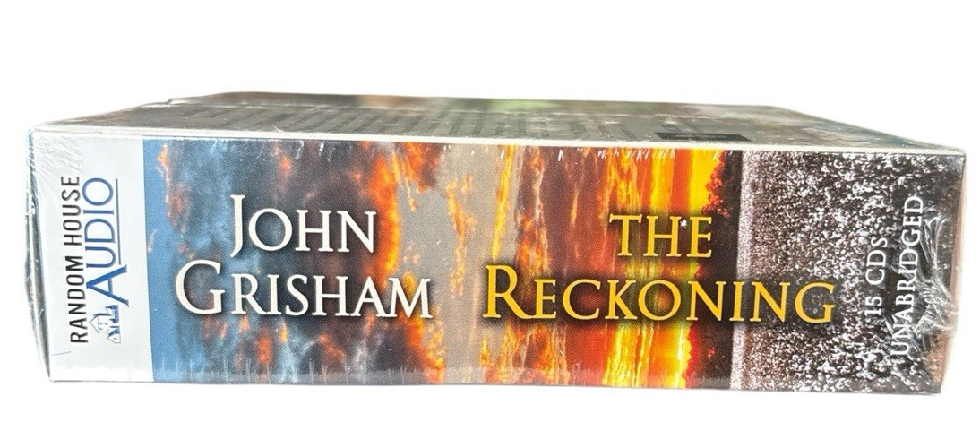 The Reckoning: A Novel by John Grisham Unabridged (15-CD,2018) Audiobook New!