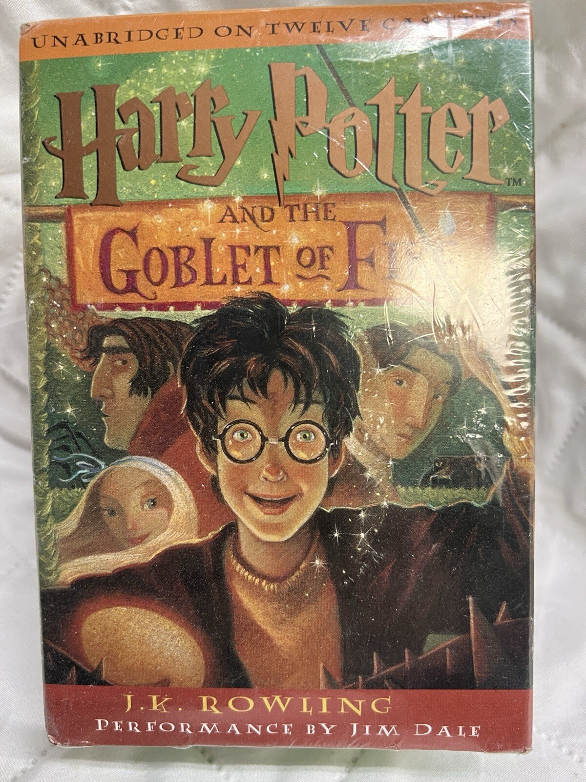 2000 Harry Potter and the Goblet of Fire Unabridged Audio Book on 12 Cassettes
