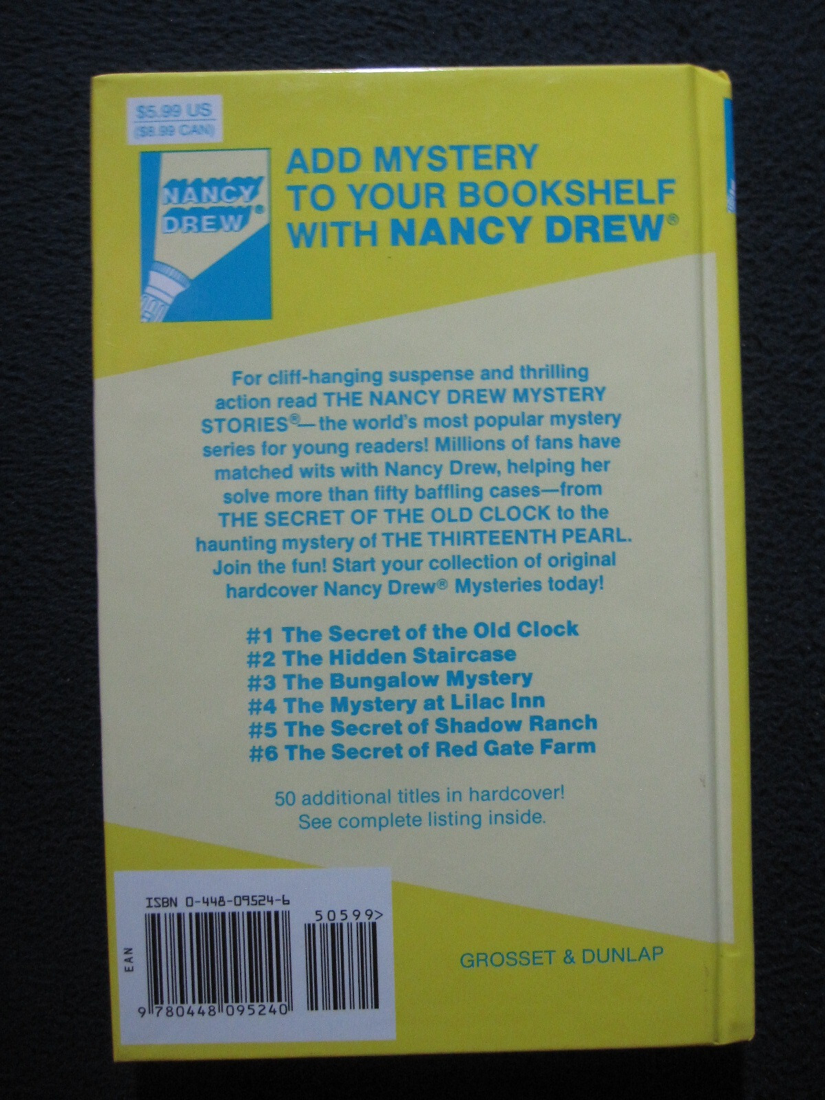 The Clue in the Old Album Nancy Drew 24 [Hardcover] Keene, Carolyn
