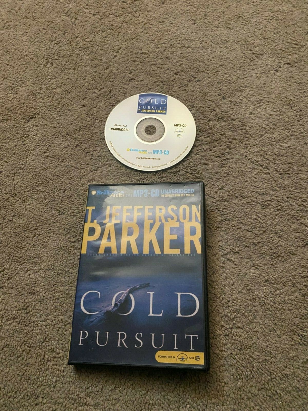 Cold Pursuit by T. Jefferson Parker CD MP3-CD Unabridged edition