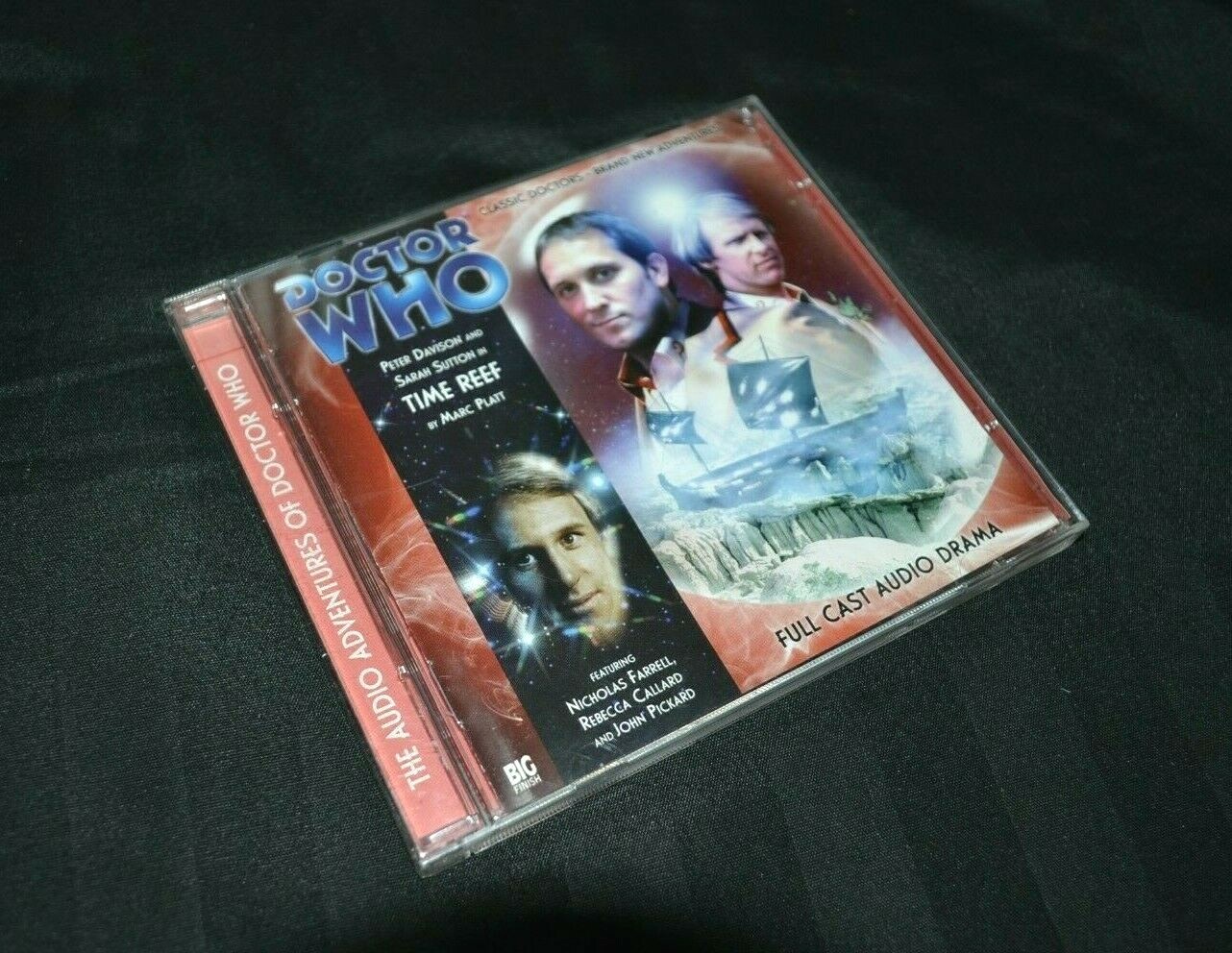 CD Audiobook Doctor Who Big Finish #113 Time Reef — 5th Nyssa & Brewster