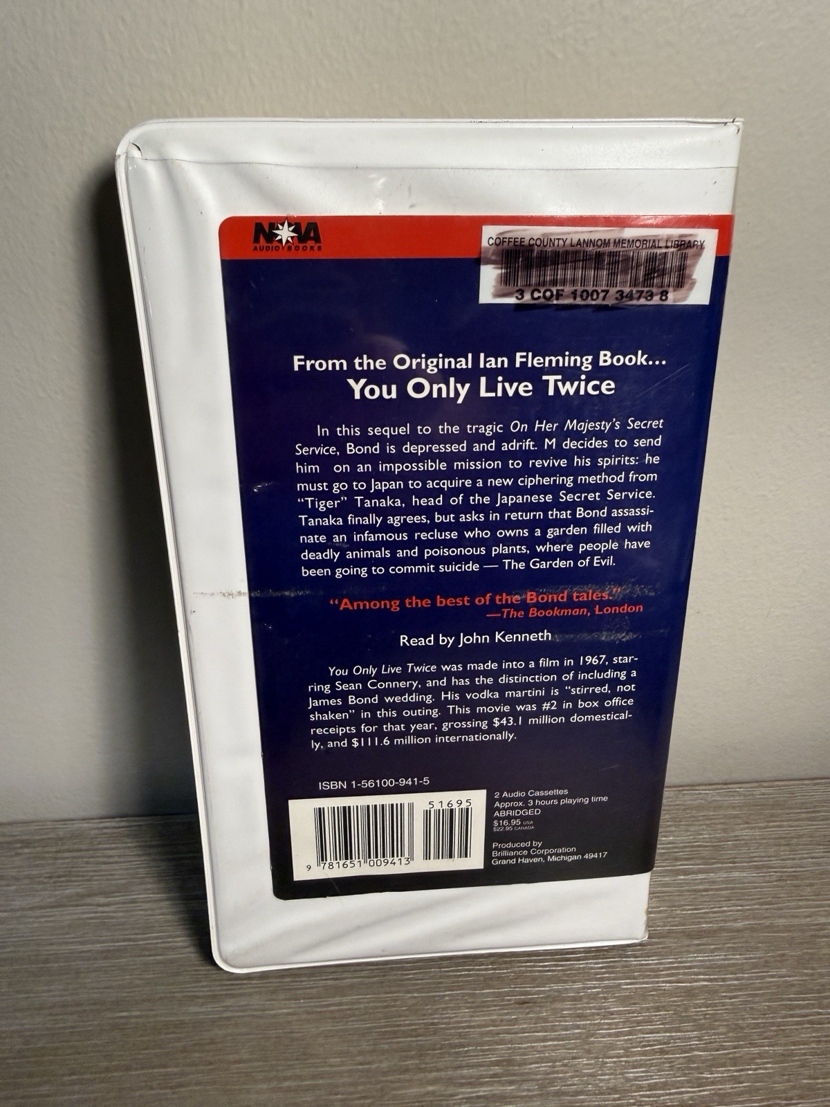 You Only Live Twice by Ian Fleming (2000, Audio Cassette, Abridged edition)