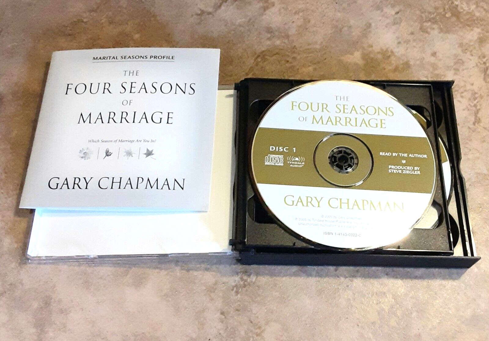 THE FOUR SEASONS OF MARRIAGE ~ Which Season…? • Gary Chapman (5 CD AudioBook)