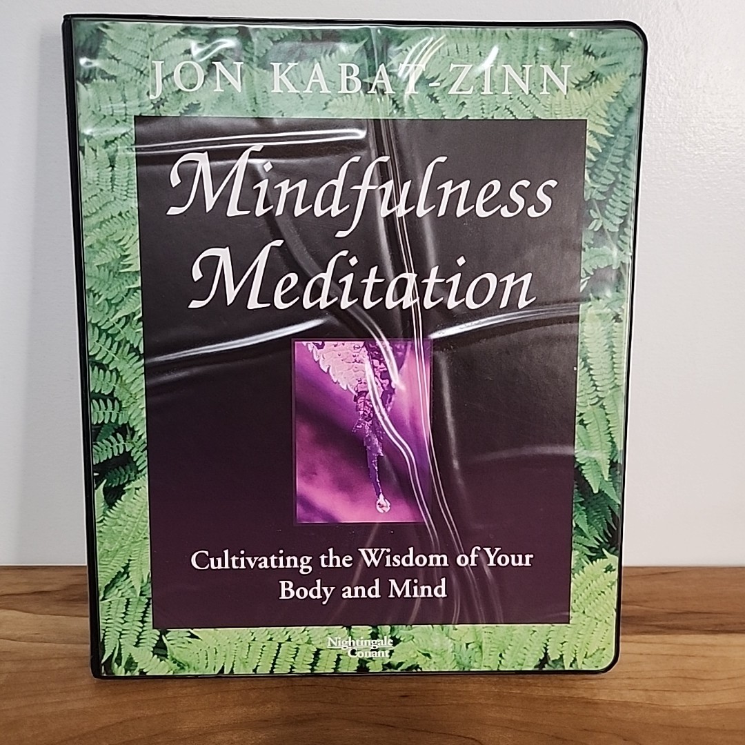 Vintage Mindfulness Meditation by Jon Kabat-Zinn Audiobook on 7 Cassettes