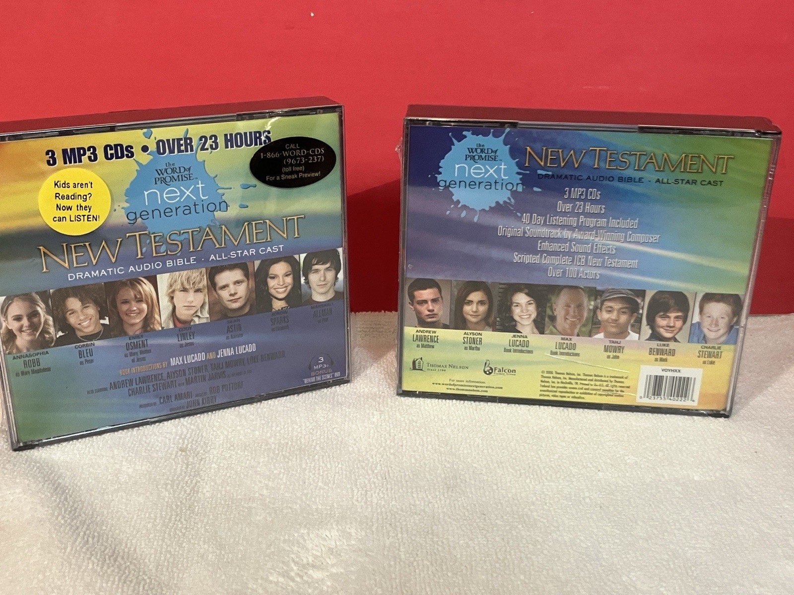 Kid’s & Teen Bible The Word of Promise Next Generation New Testament on CD NEW