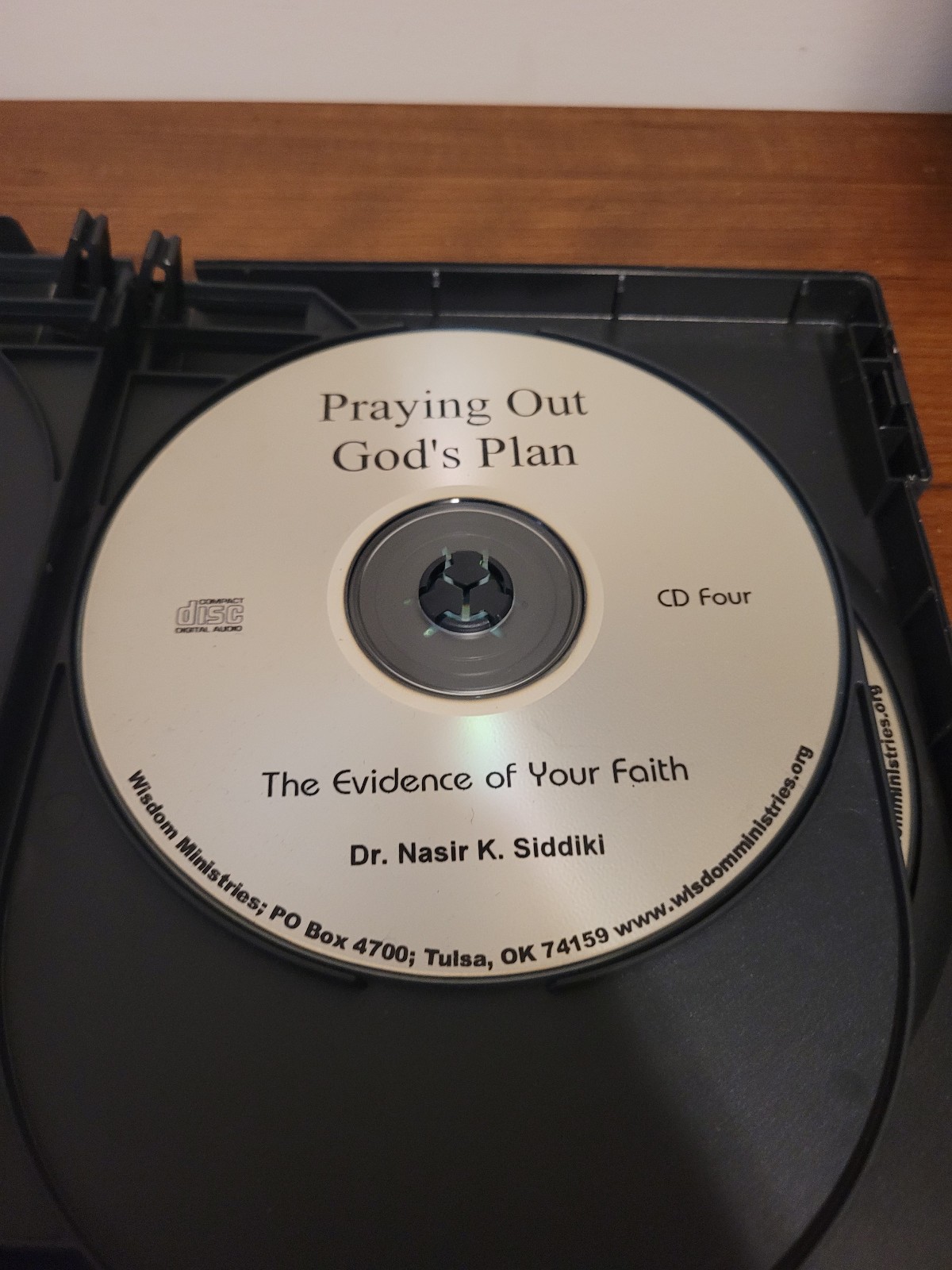 Praying Out God’s Plan 6 CD Set Dr. Nasir Siddiki Audio Series Christian Faith