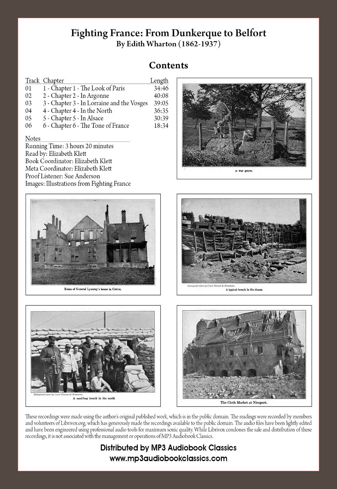 Fighting France, From Dunkerque to Belfort — MP3 CD Audiobook in CD sleeve