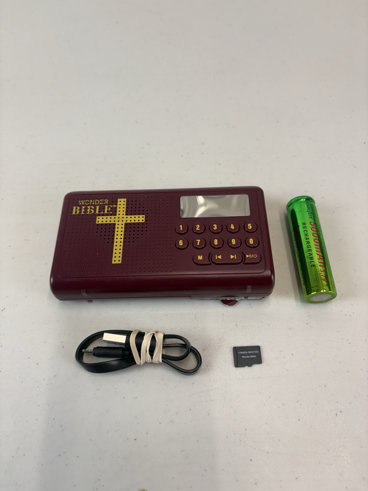 Wonder Bible KJV Talking Audio Bible Player King James Version Tested Works