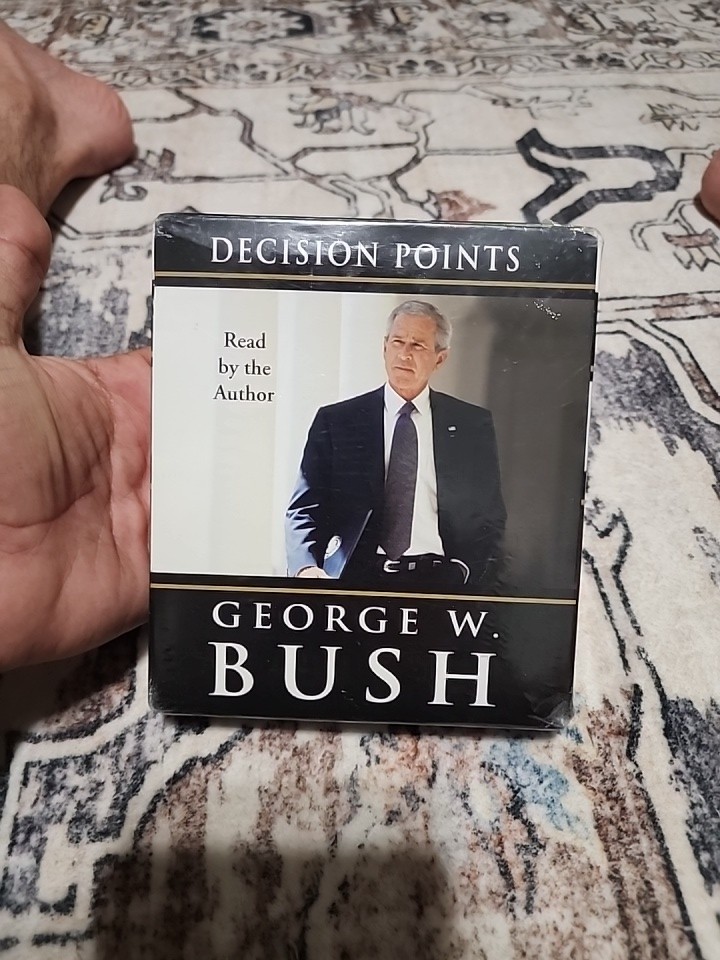 Decision Points by George W. Bush 2010 Abridged 6 CD Sealed Audio Book NEW