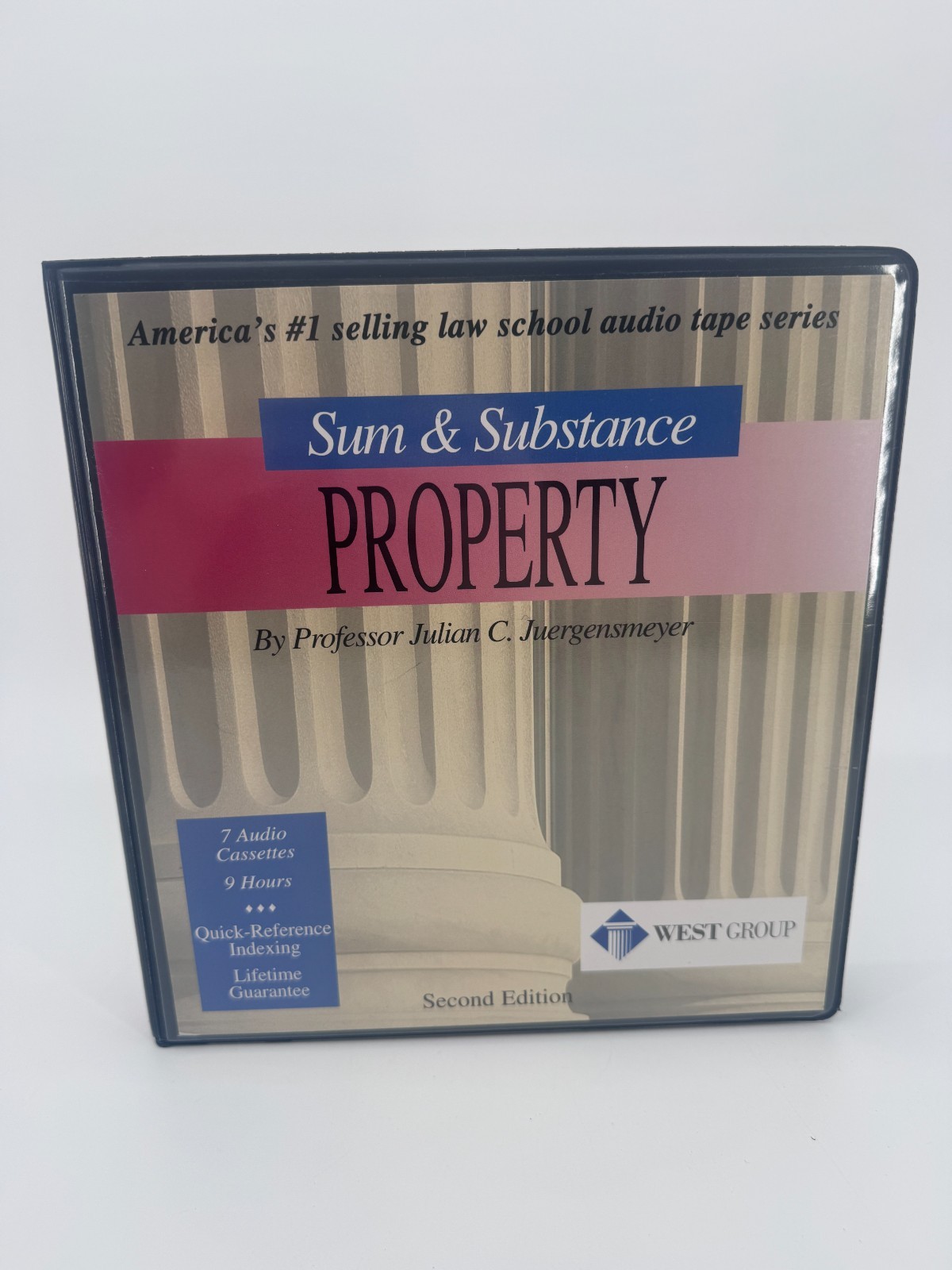 Sum and Substance Property West Publishing 1997 2nd Edition 7 Cassettes