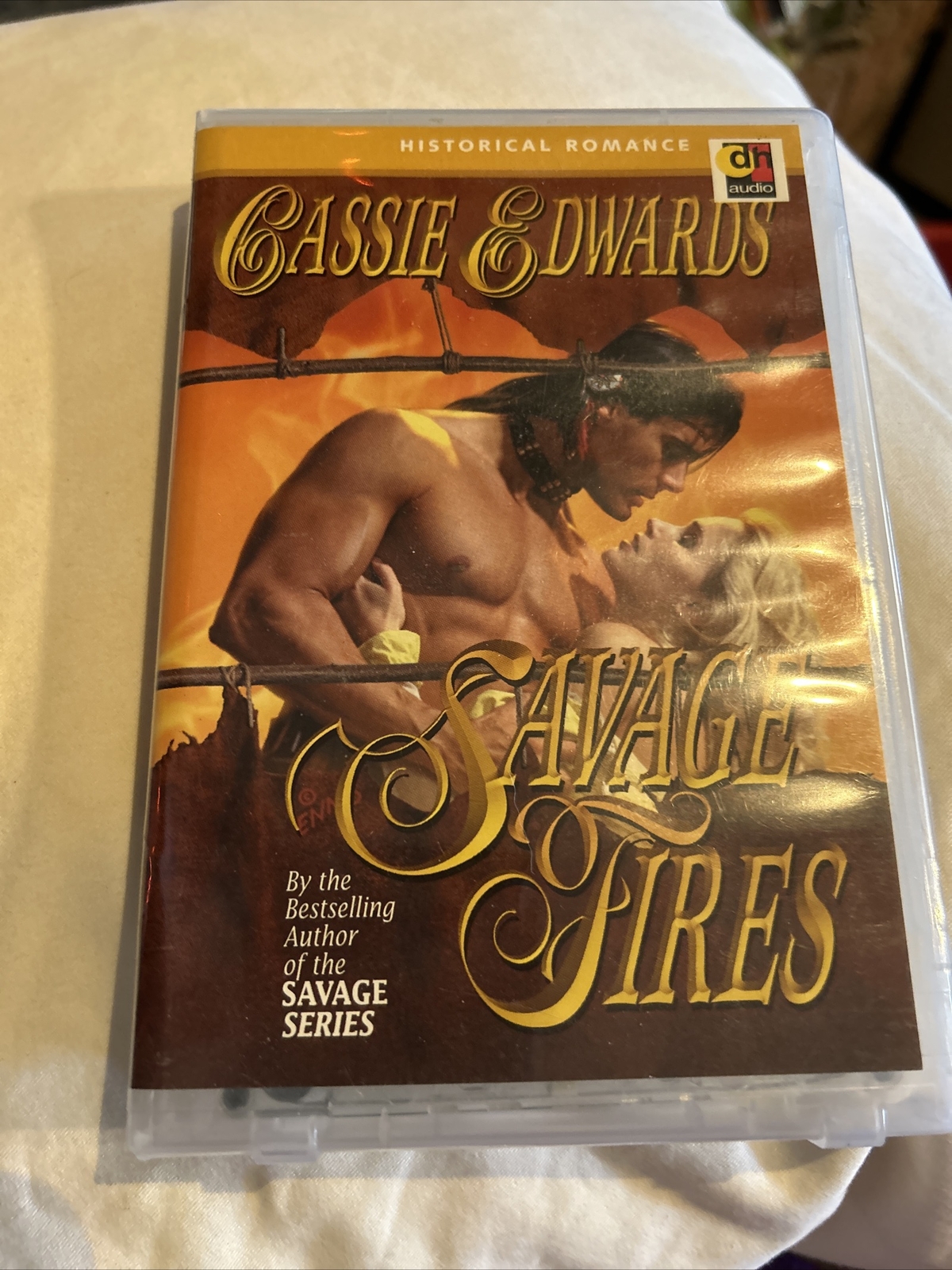 Savage Ser.: Savage Fires by Cassie Edwards (2000, Audio Cassette)