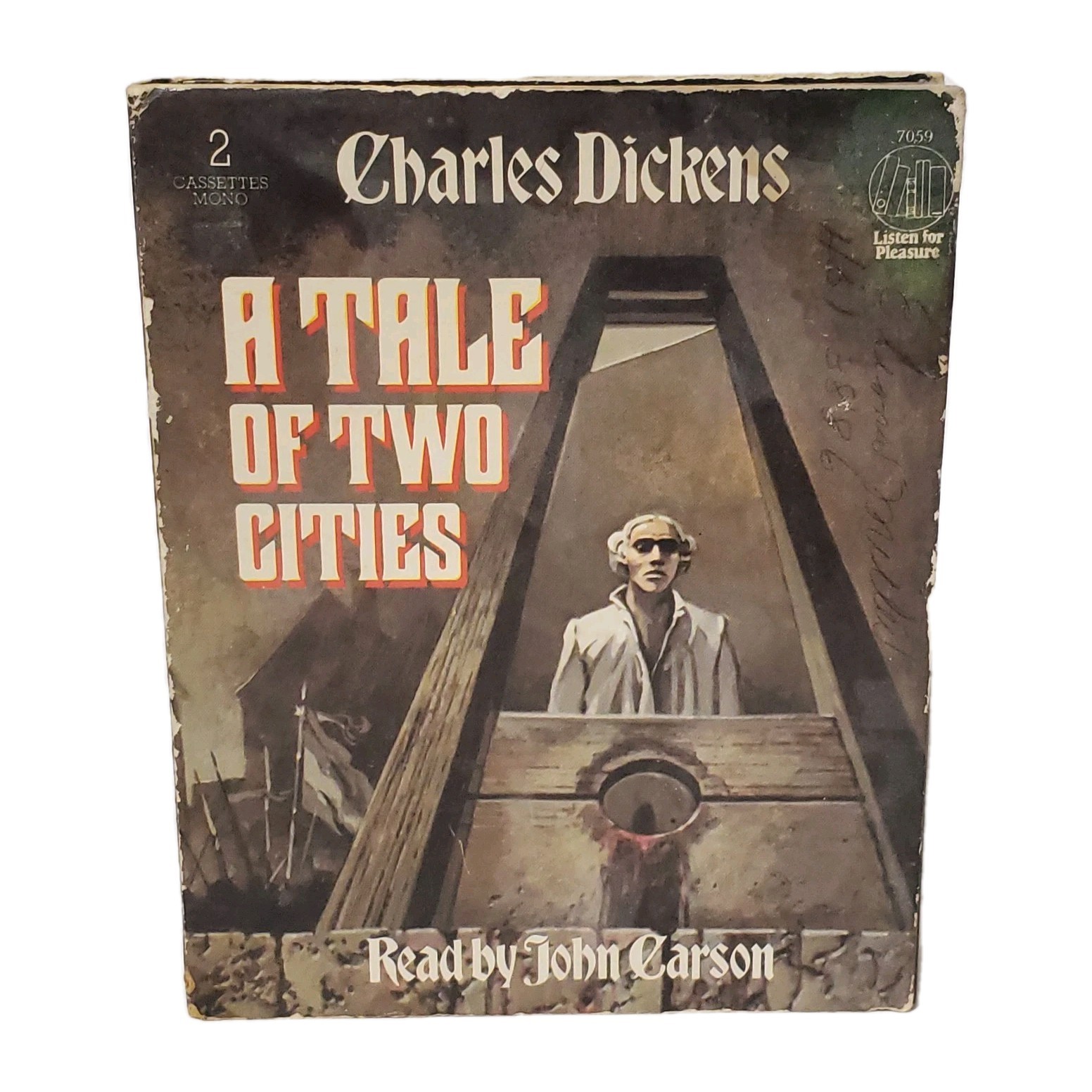 Charles Dickens A Tale Of Two Cities 2 Audio Cassettes Read By John Carson VG
