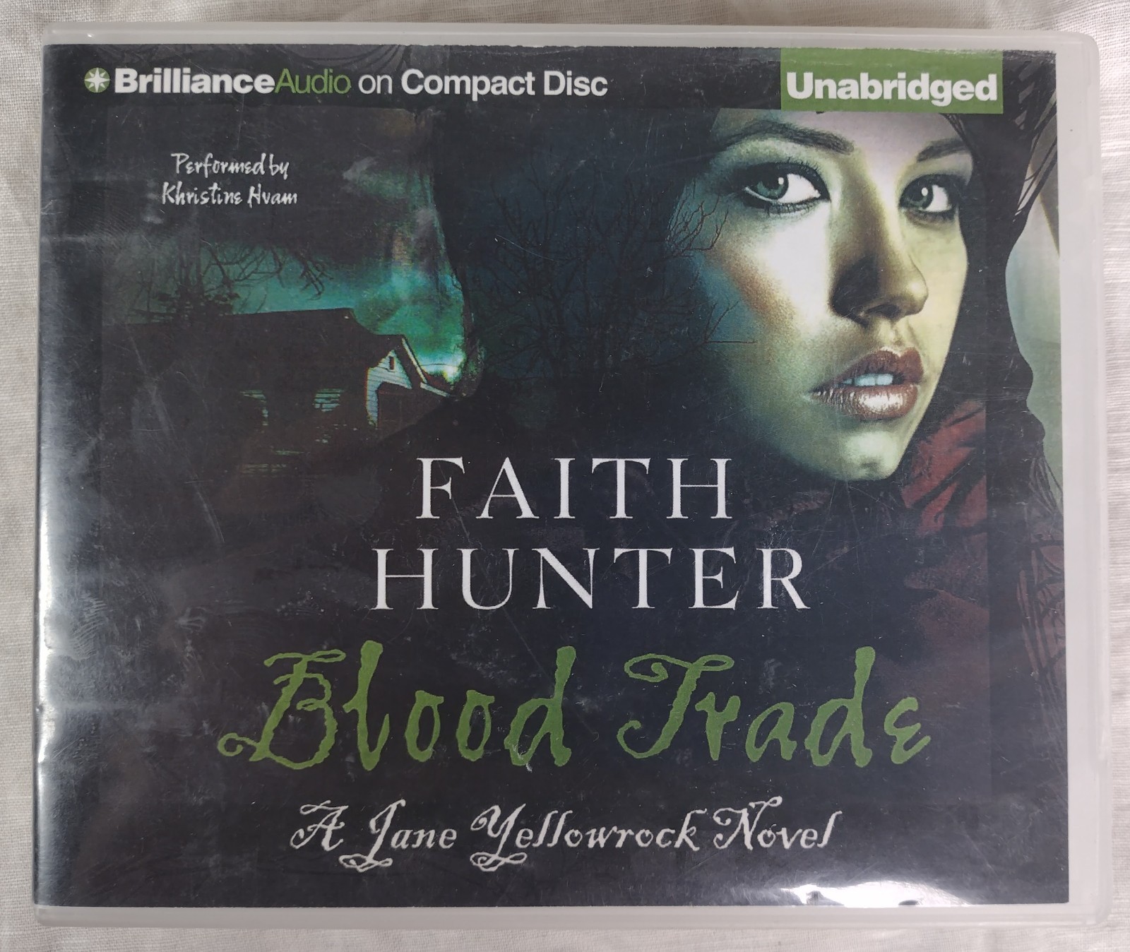 Blood Trade Faith Hunter Jane Yellowrock Audiobook CD Unabridged Brilliance