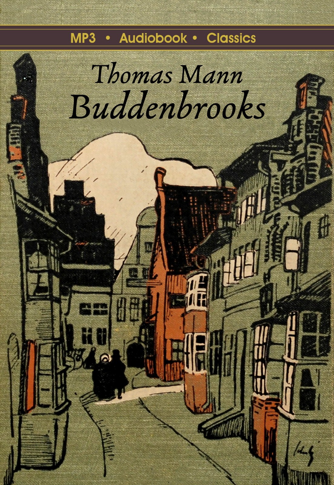 Buddenbrooks — Unabridged MP3 CD Audiobook in DVD case