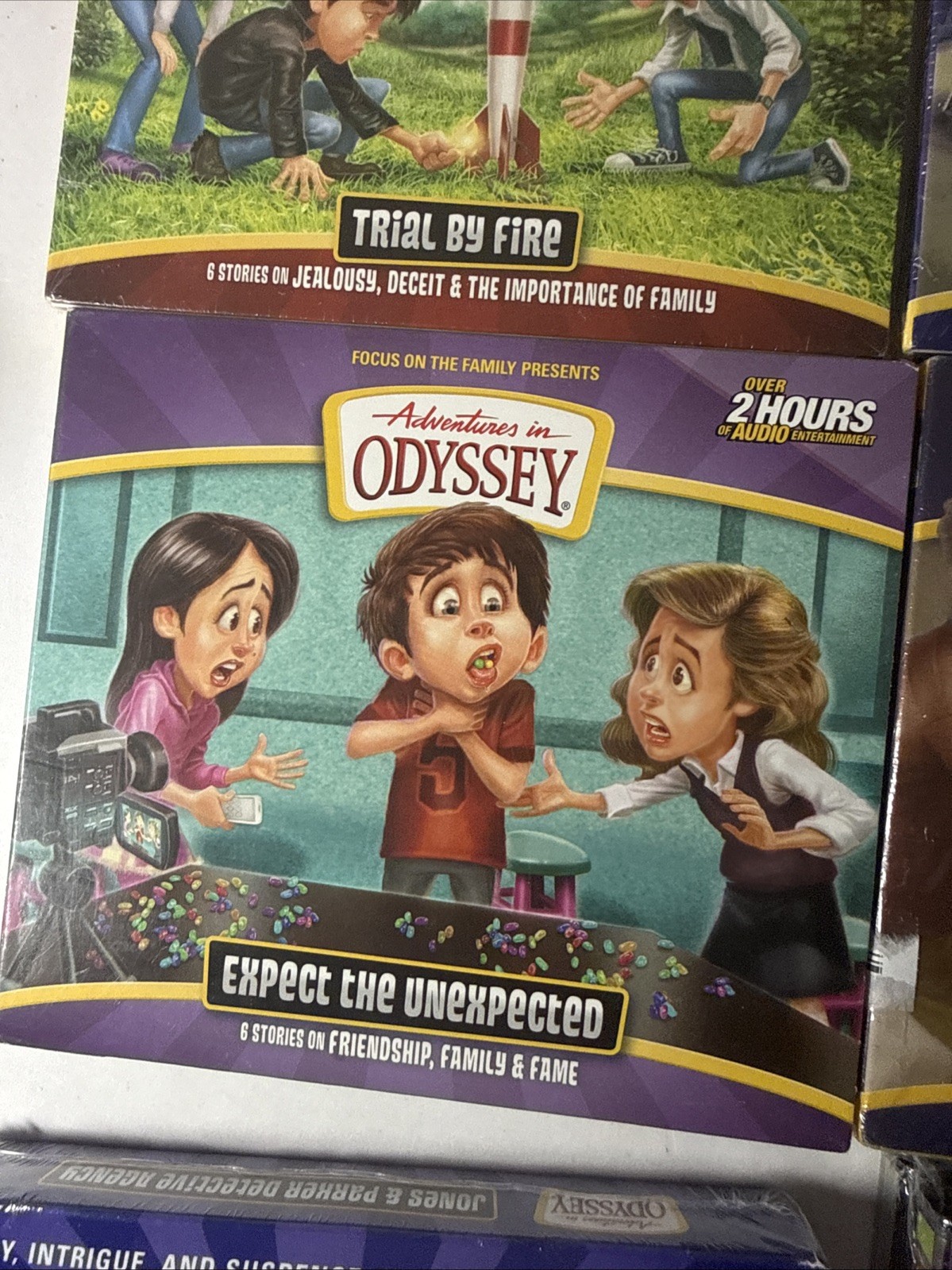 6 CD Sets (16 CDs)Adventures In Odyssey Focus On Family Audio Drama, 48 Episodes