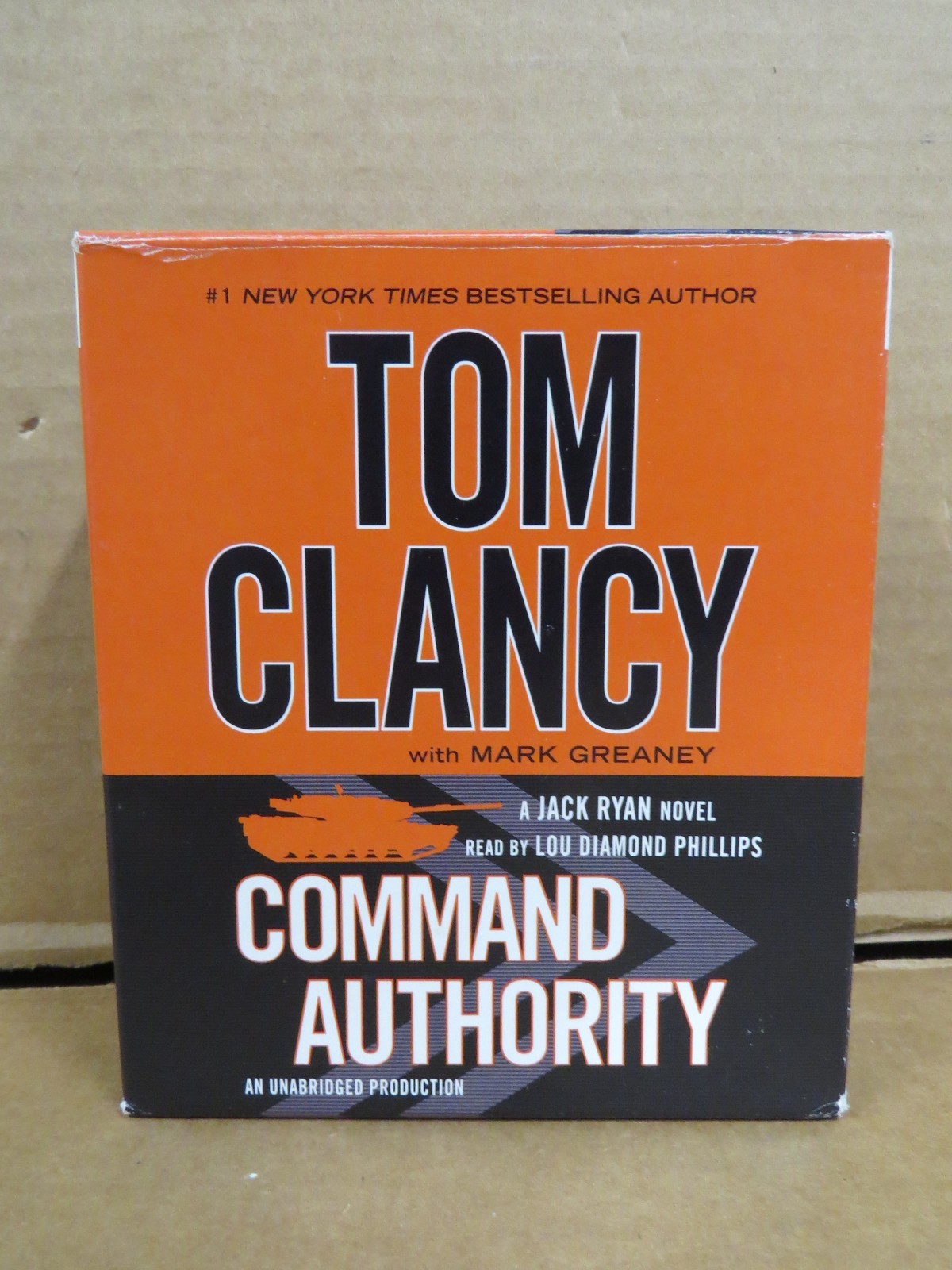 Tom Clancy Mark Greaney Command Authority Unabridged CD Audiobook USA SELLER