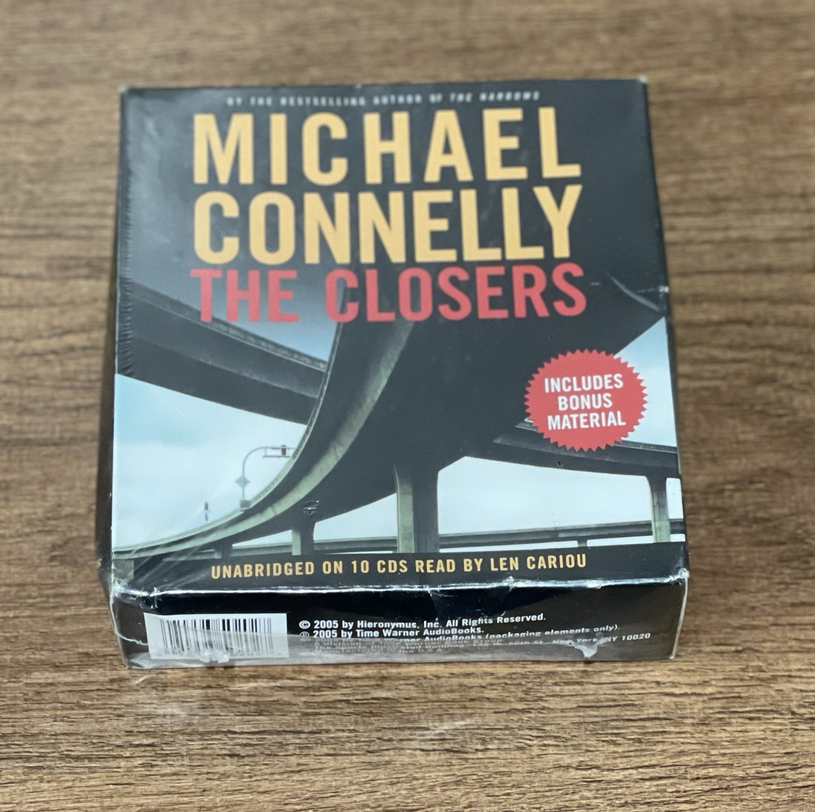 Michael Connelly The Closers Harry Bosch Audiobook 10 CD Set New Sealed Murder