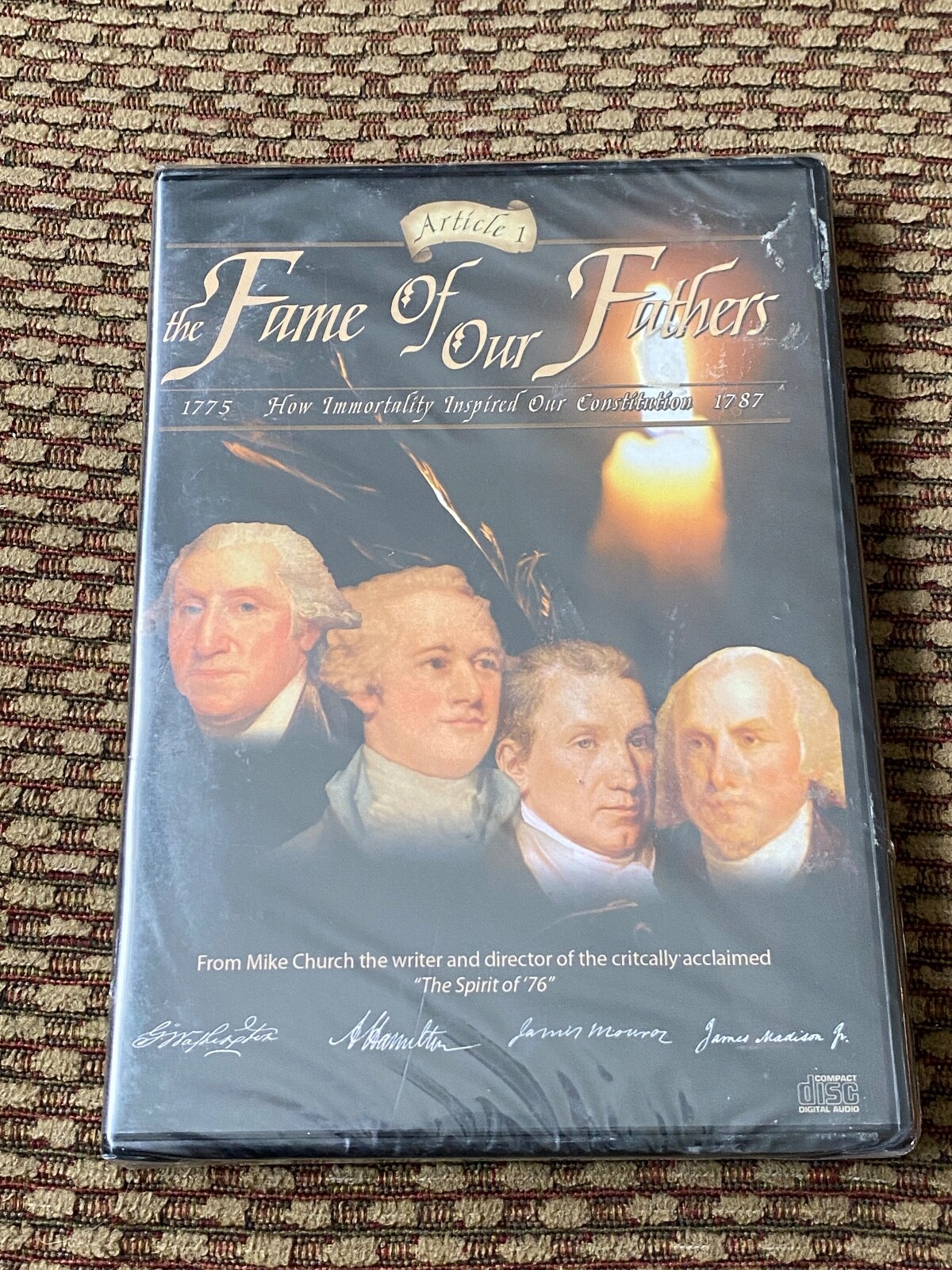 ARTICLE 1 — Mike Church — The Fame of Our Fathers — 2008, Audiobook, 3 CD — NEW