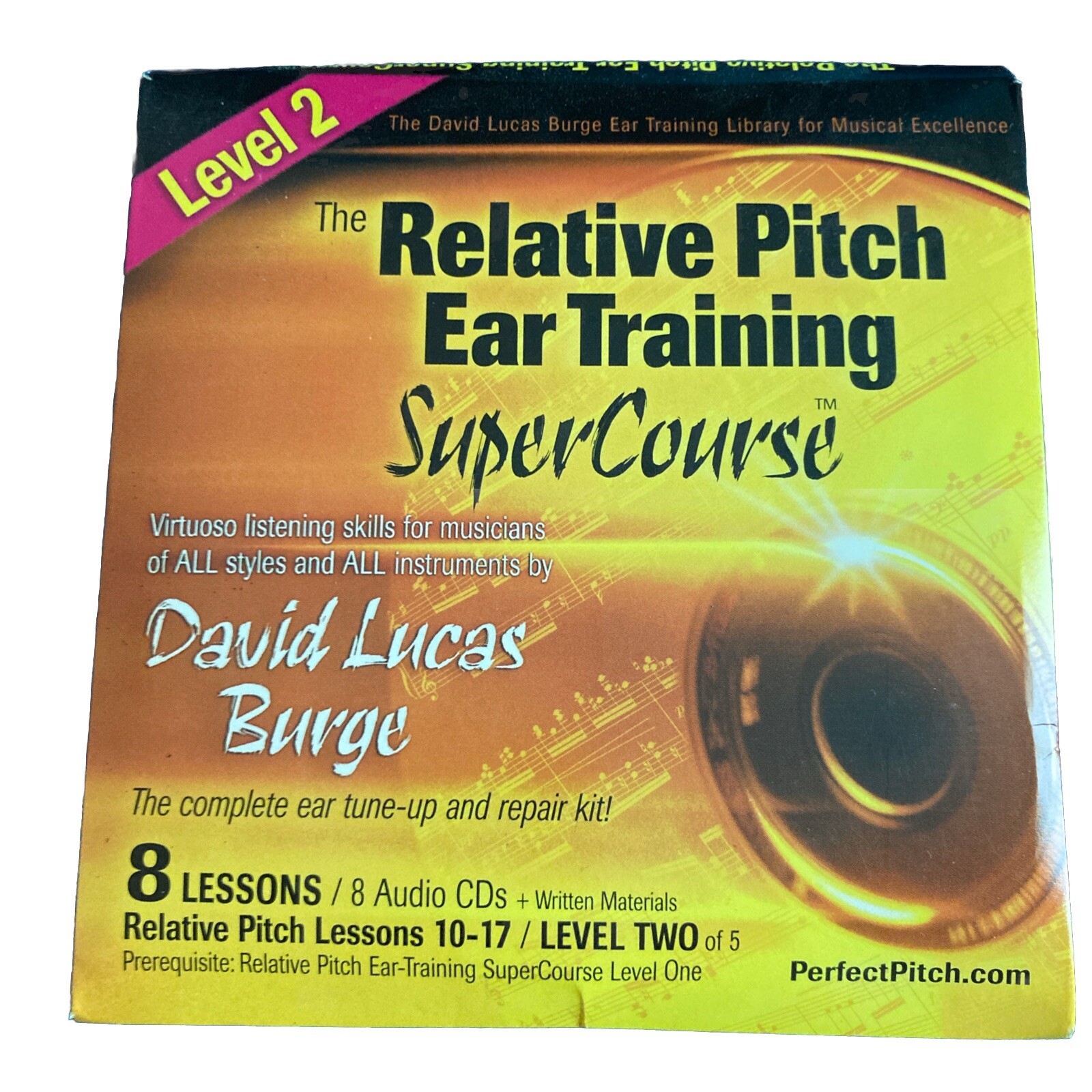 The Relative Pitch Ear Training SuperCourse Complete Course by David Lucas Burge