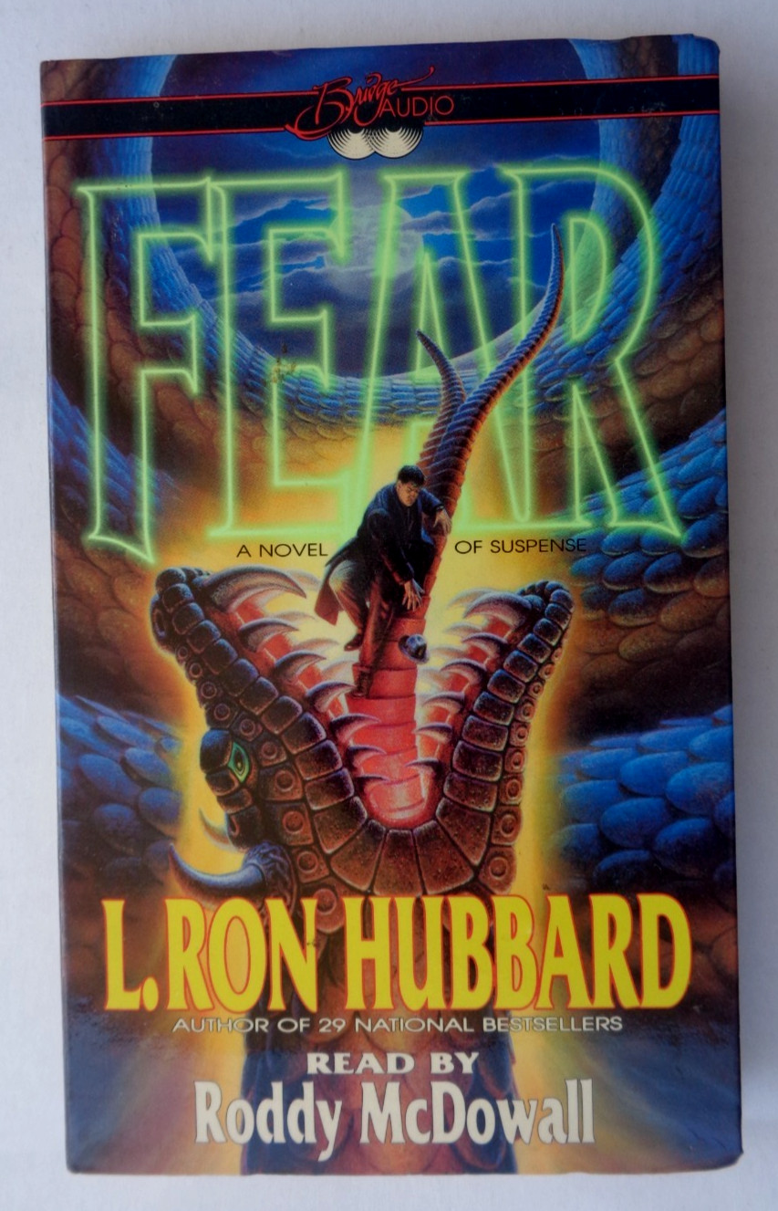 Roddy McDowall Reads FEAR by L. Ron Hubbard Audio Cassette Tape 1991