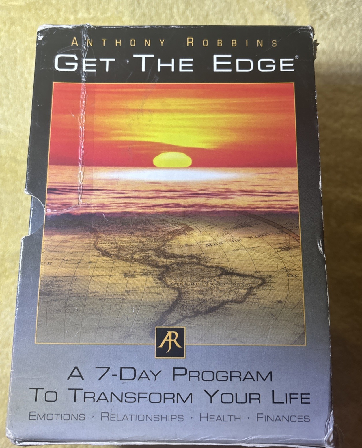 Anthony Tony Robbins Get The Edge Complete 10 Audio CD Box Set Includes Bonus CD