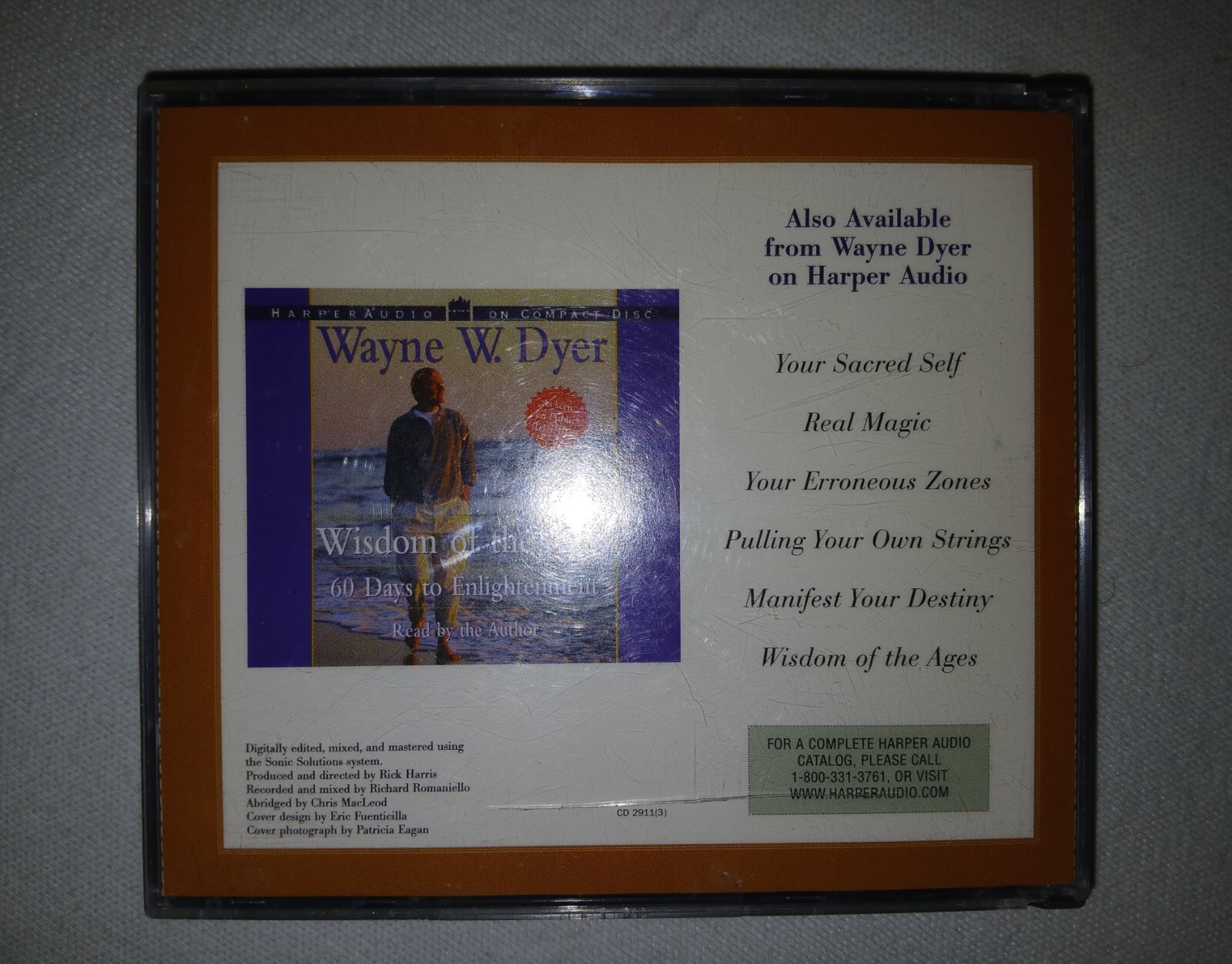 Wayne Dyer 3 CD Set There’s A Spiritual Solution to Every Problem Read Descript.