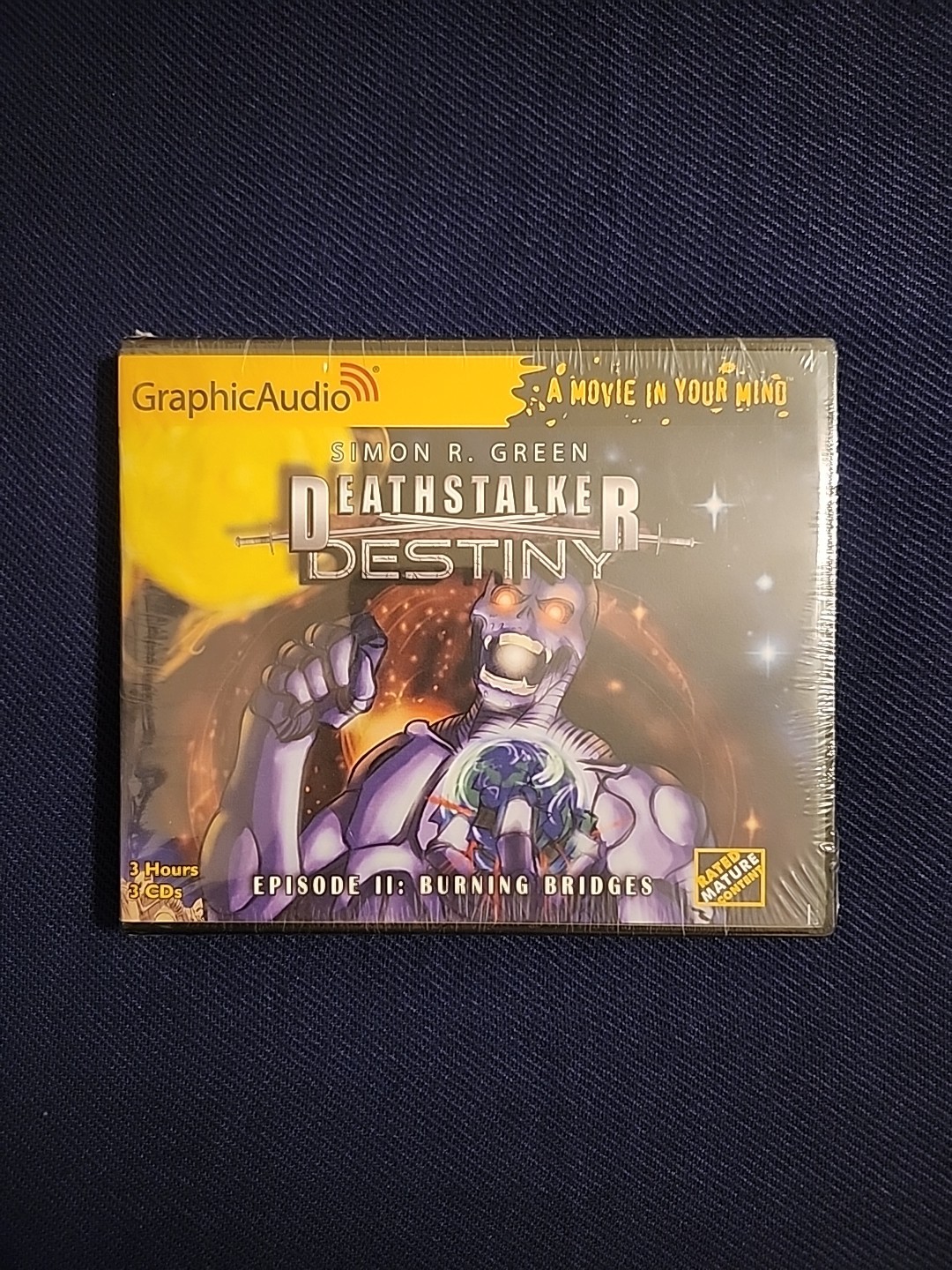 Deathstalker Destiny 2 : Burning Bridges (2006, Compact Disc) Sealed Brand New.