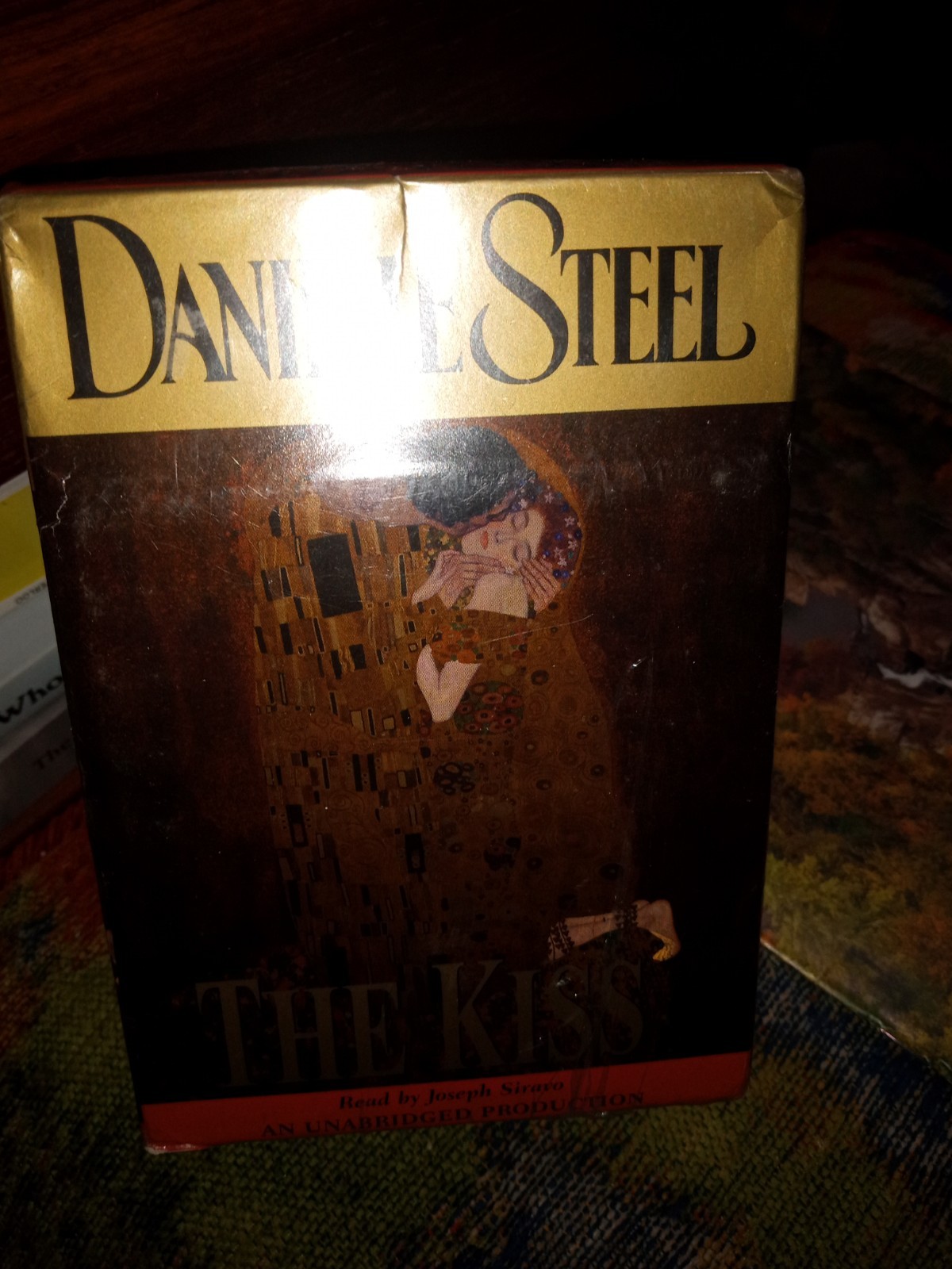 Danielle Steel The Kiss Audiobook On Cassette Tape New Sealed